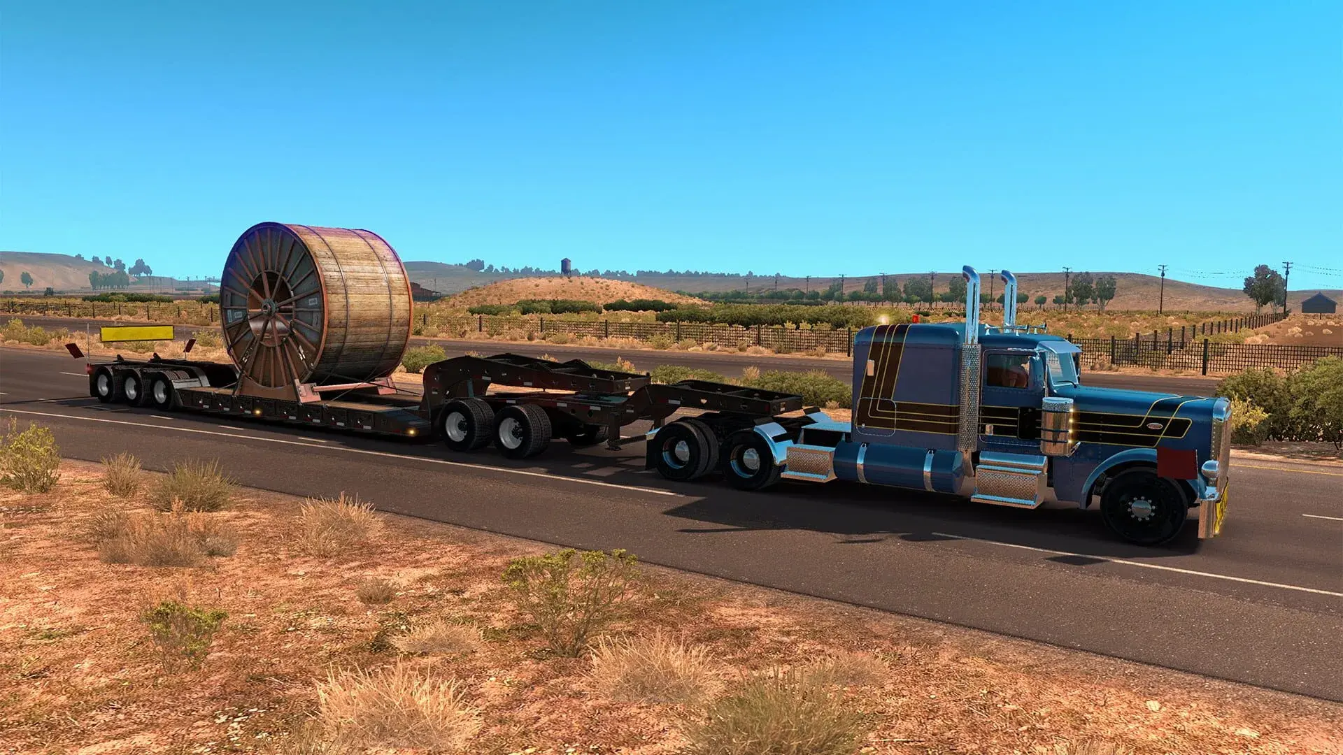 American Truck Simulator: Heavy Cargo Pack - gameplay screenshot
