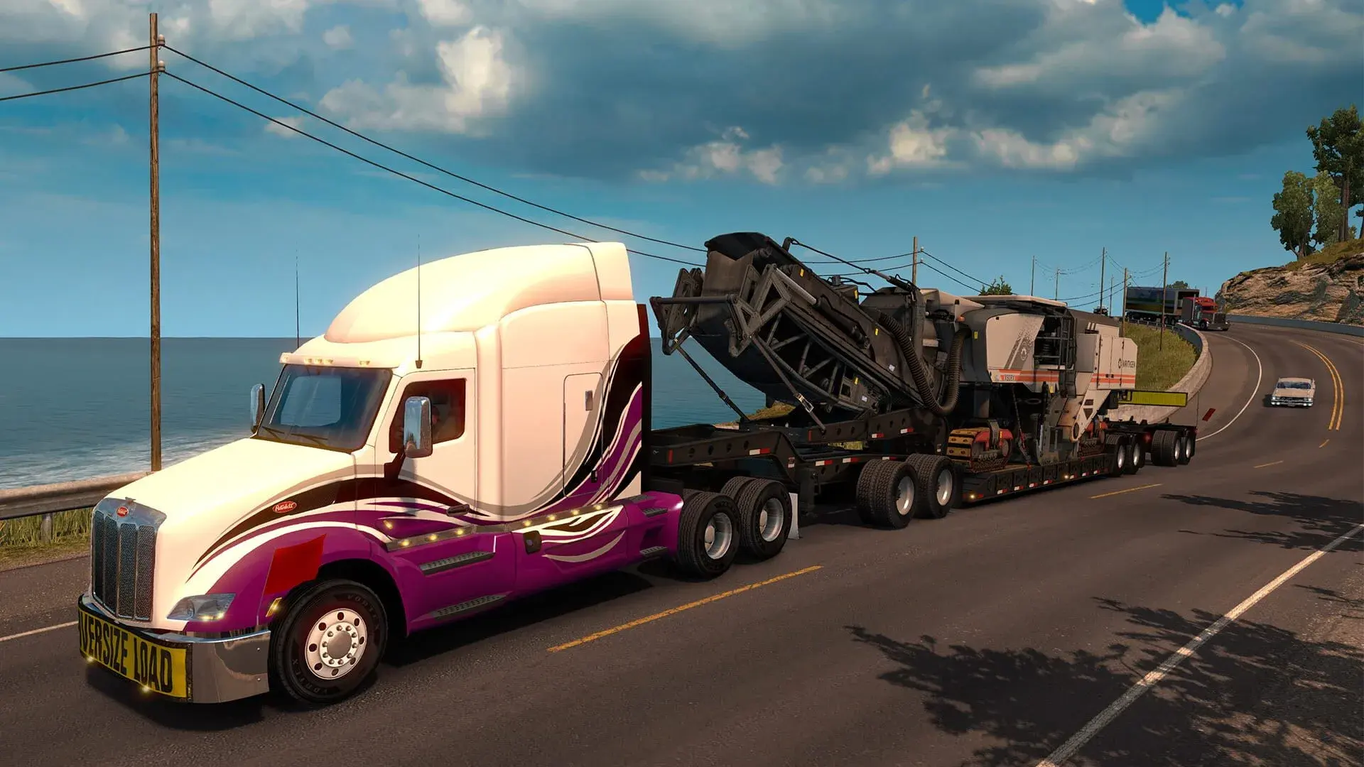 American Truck Simulator: Heavy Cargo Pack - akcja w grze