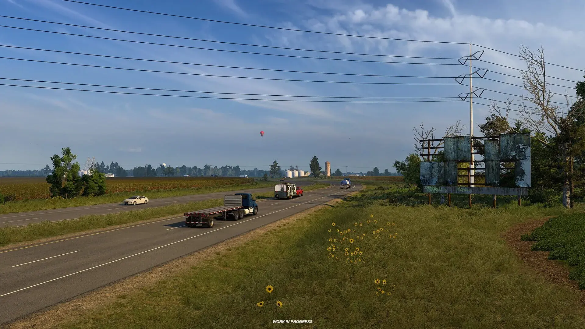 American Truck Simulator: Illinois - akcja w grze