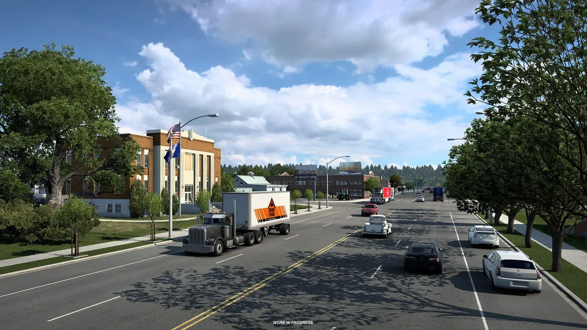 American Truck Simulator: Montana - główny screenshot z gry