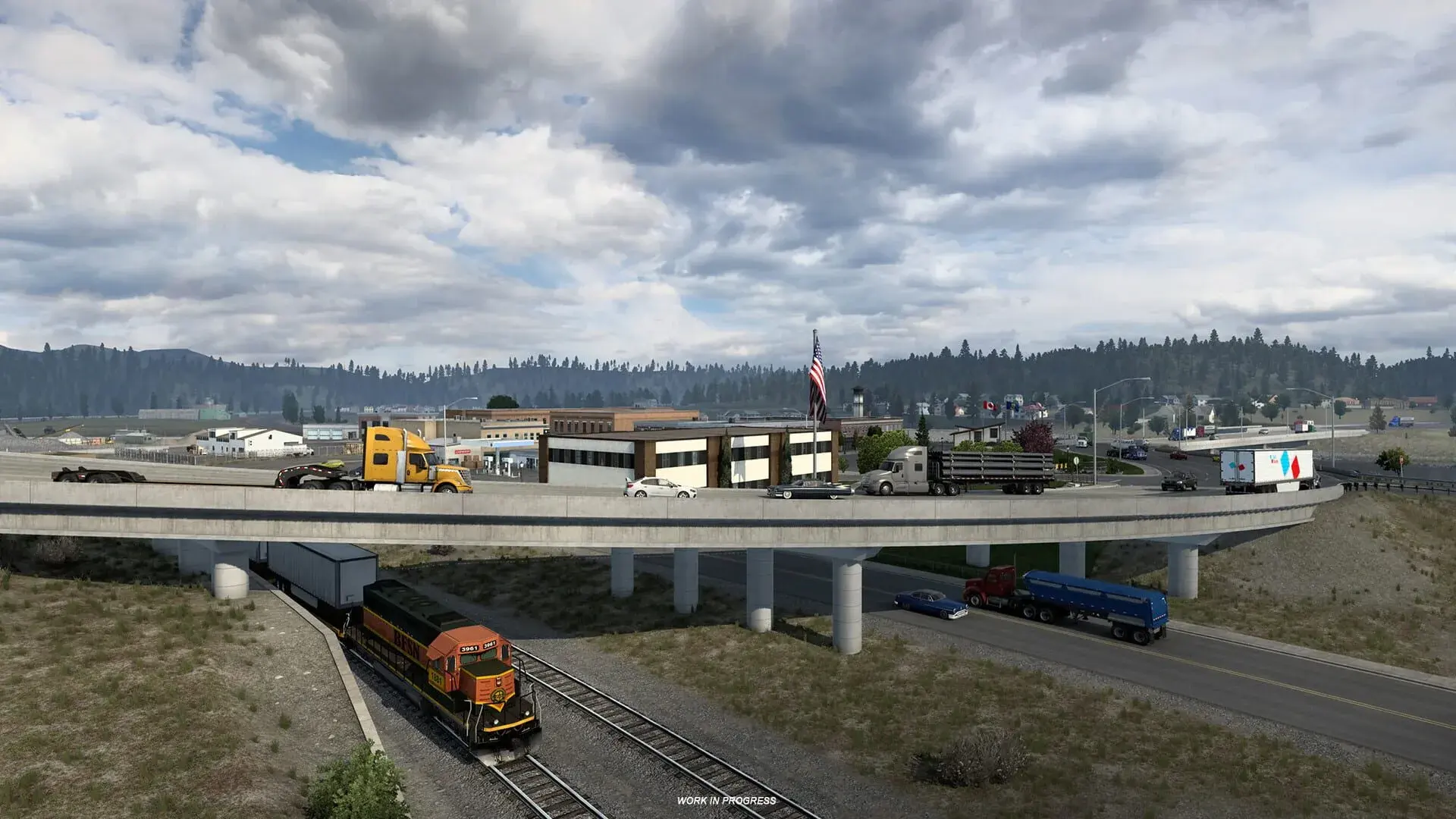 American Truck Simulator: Montana - obrazek z gry