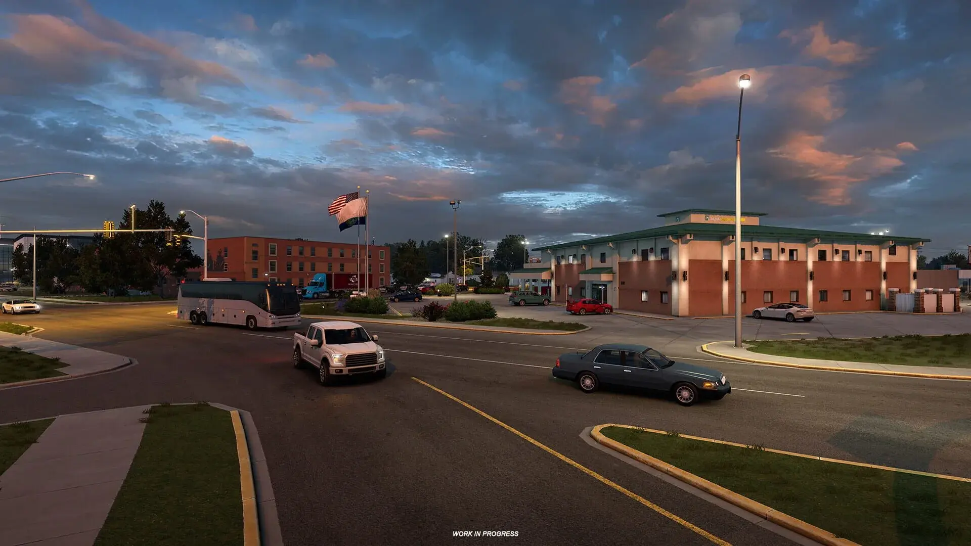 American Truck Simulator: Nebraska - akcja w grze