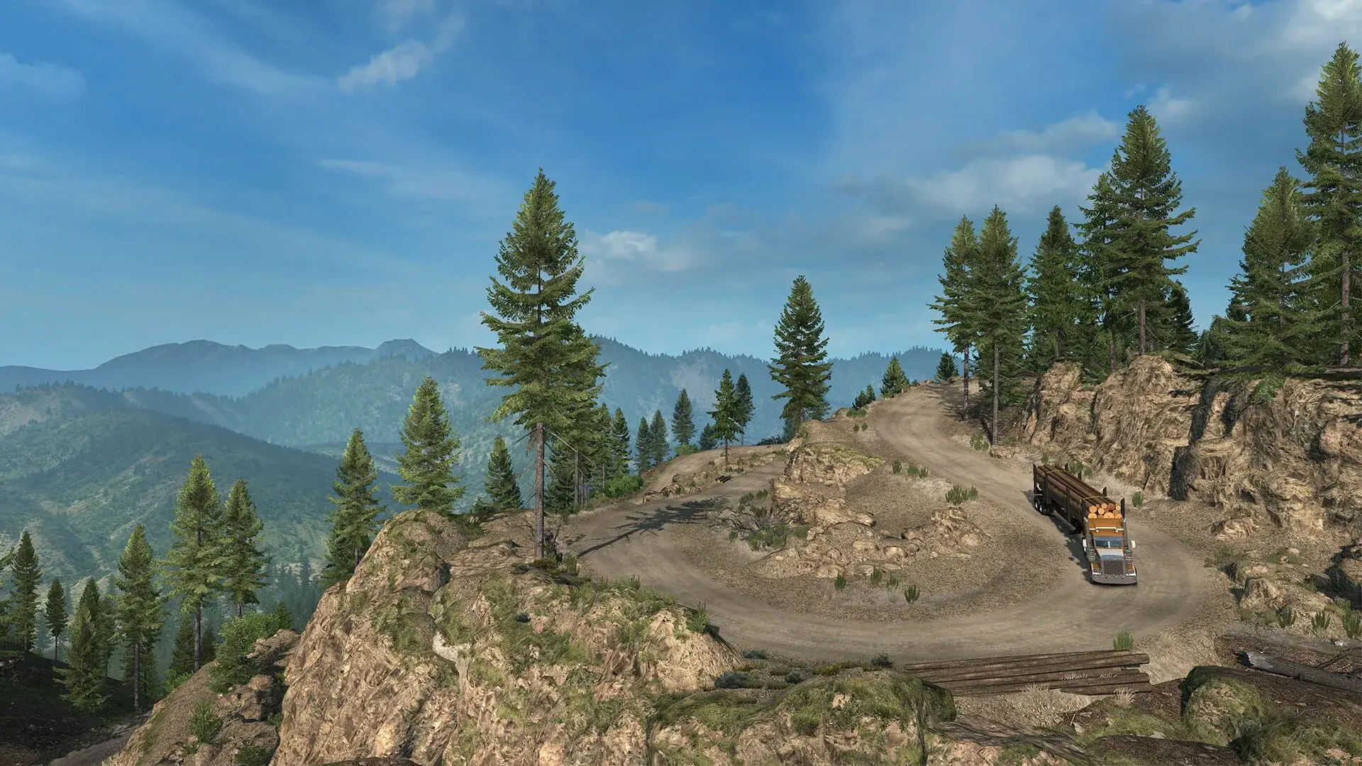 American Truck Simulator: Washington - główny screenshot z gry