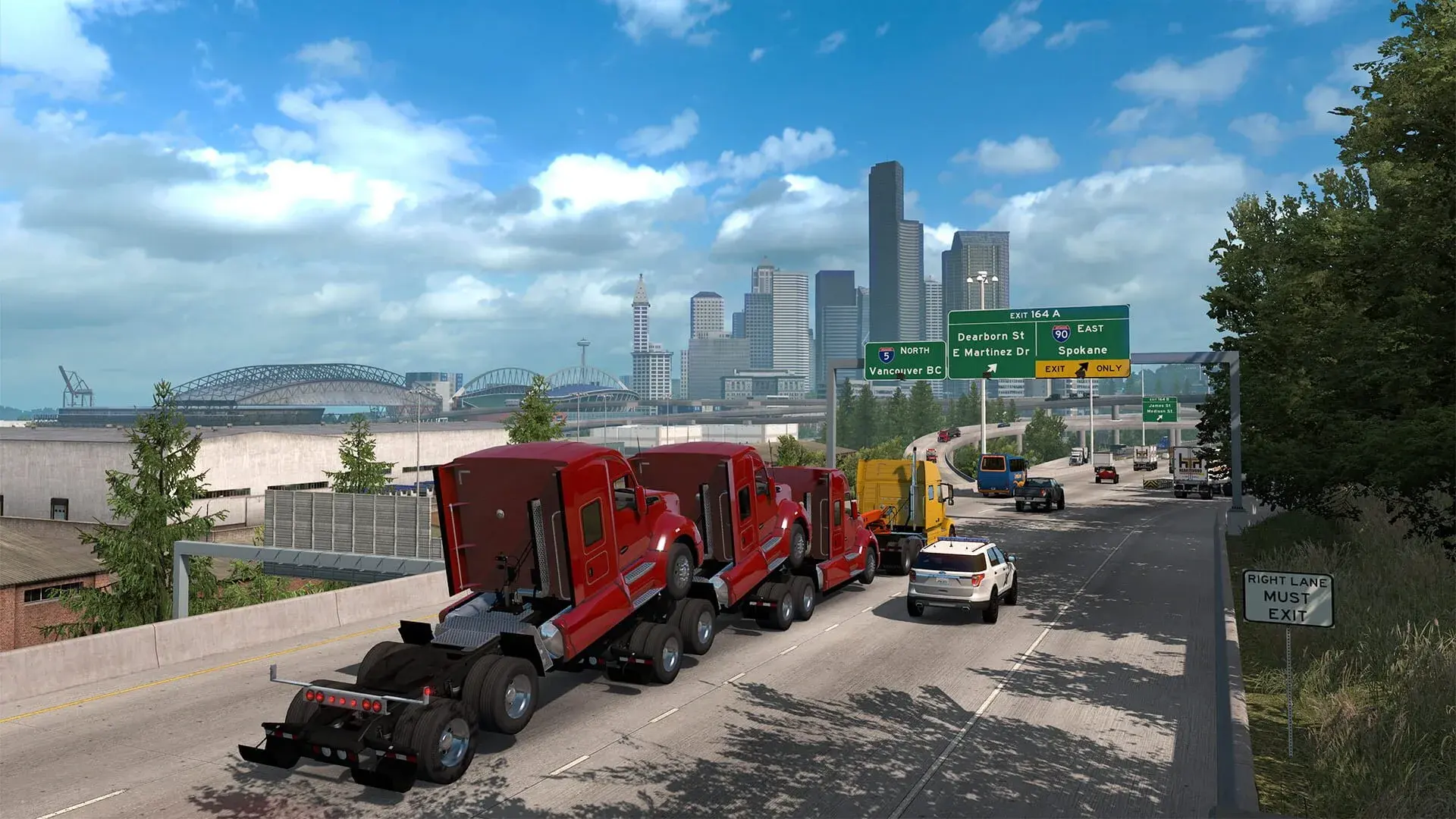 American Truck Simulator: Washington - gameplay screenshot