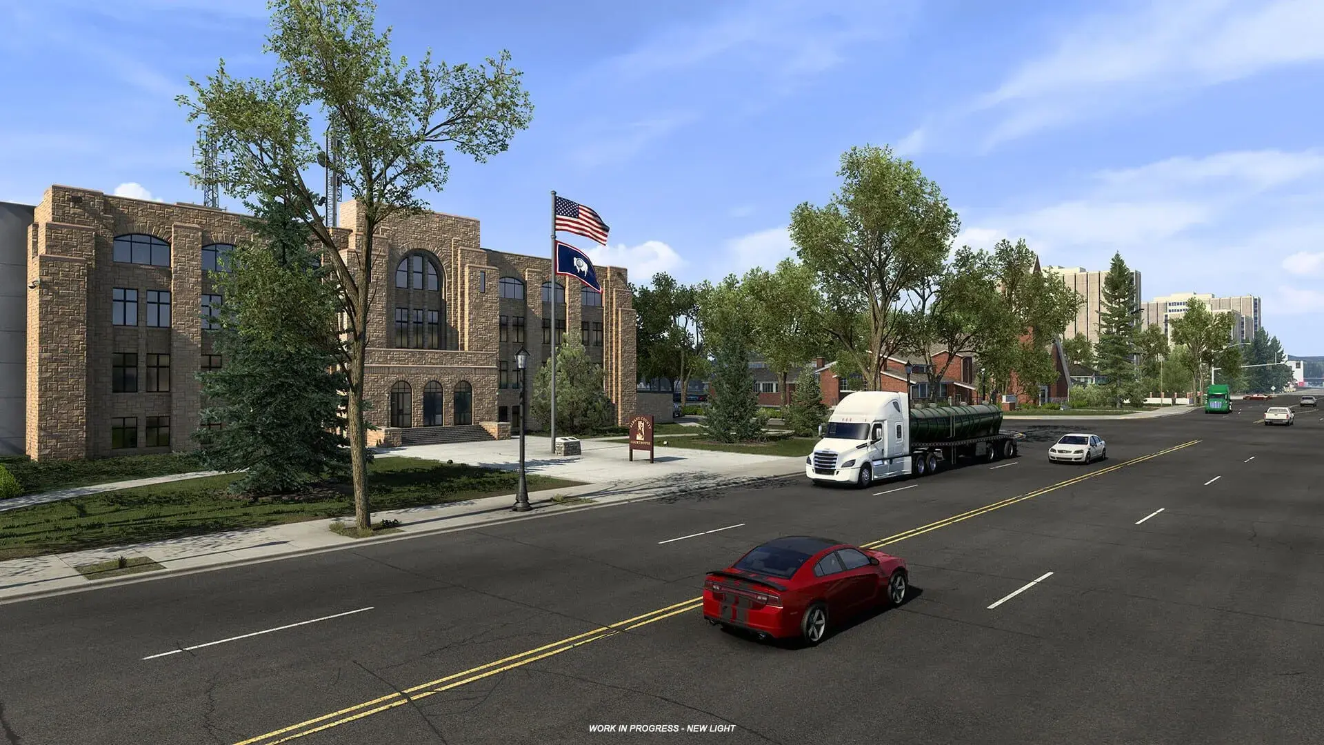 American Truck Simulator: Wyoming - gameplay screenshot