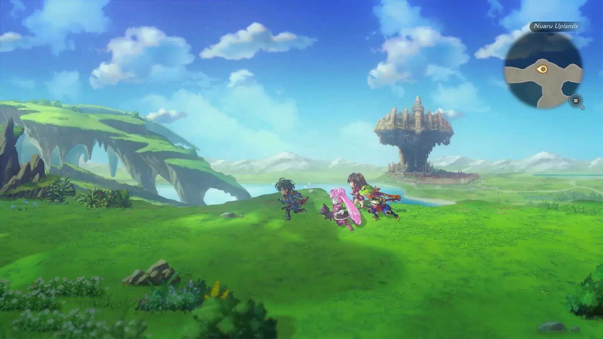 Another Eden Begins - świat gry, lokacja