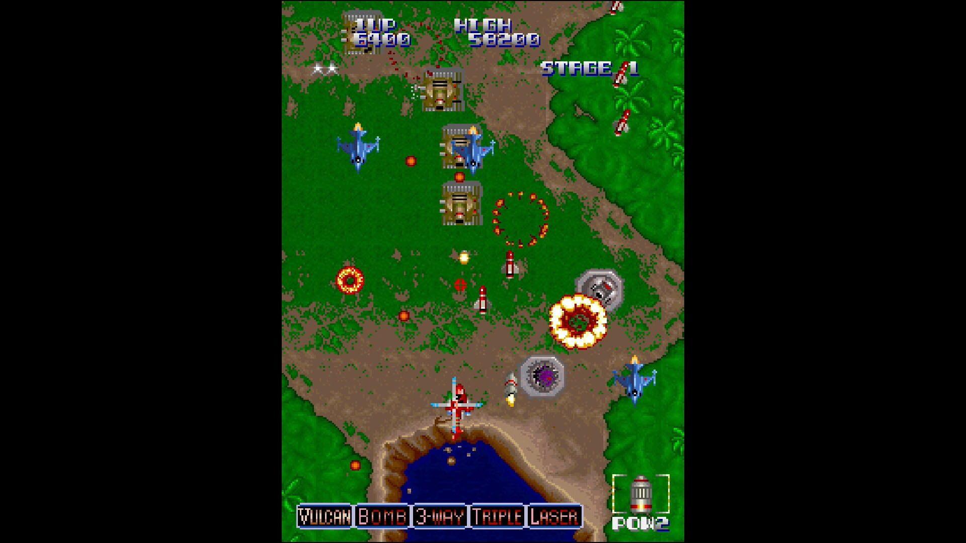 Anniversary Collection Arcade Classics - świat gry, lokacja
