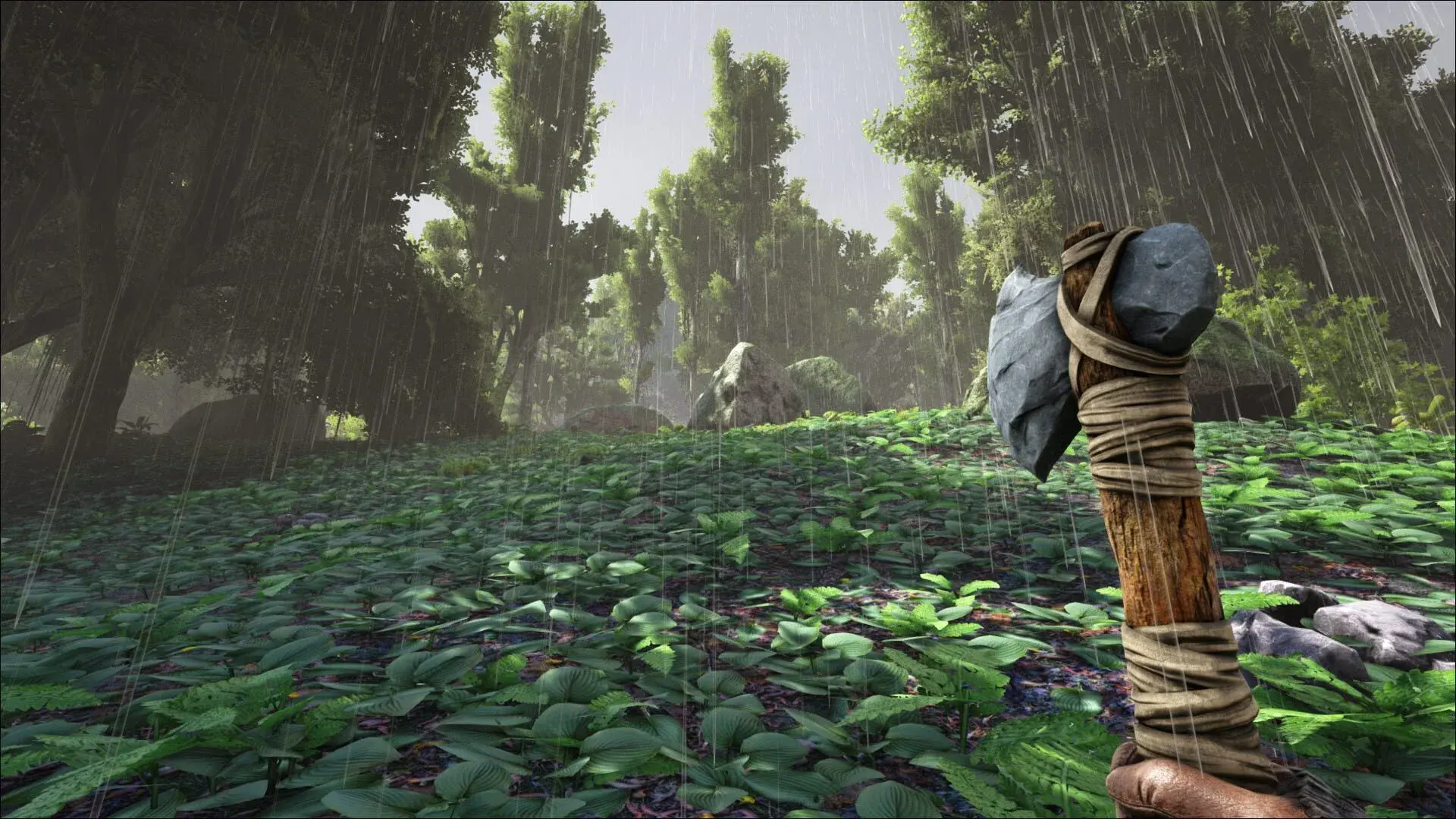 Ark: Survival Evolved (Switch) - gameplay screenshot