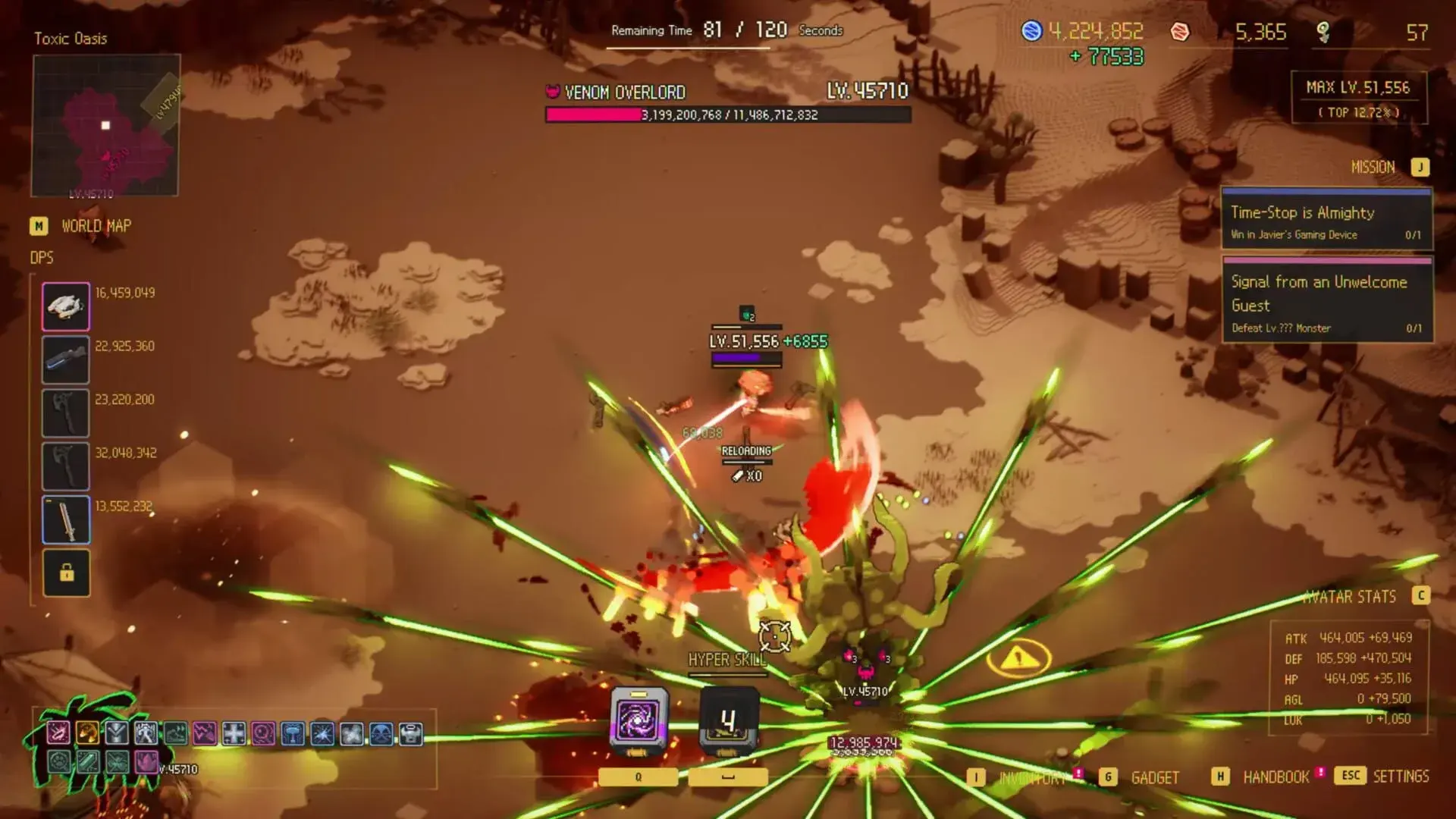 Ascend to Zero - akcja w grze