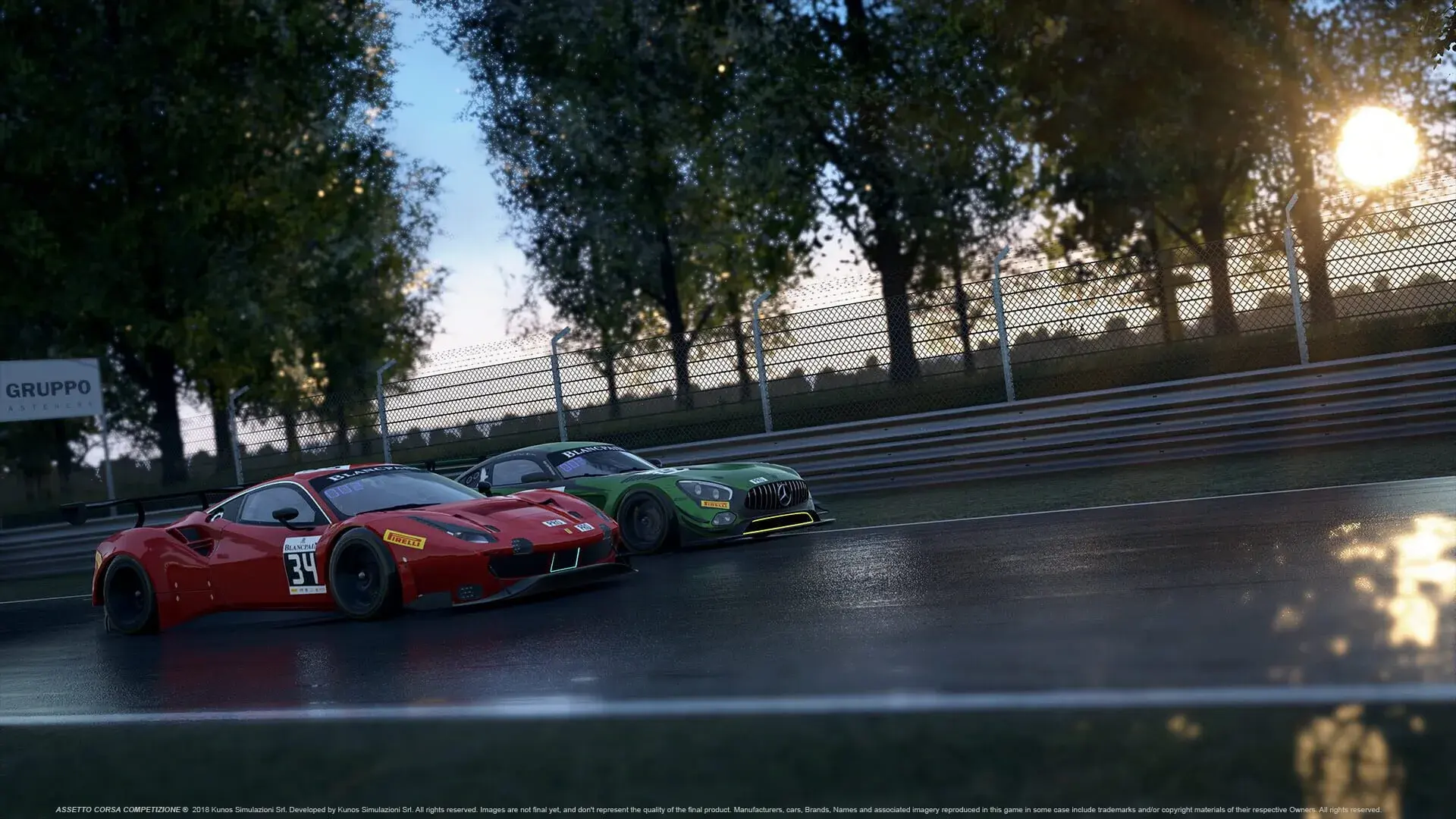 Assetto Corsa Competizione (PS5) - akcja w grze