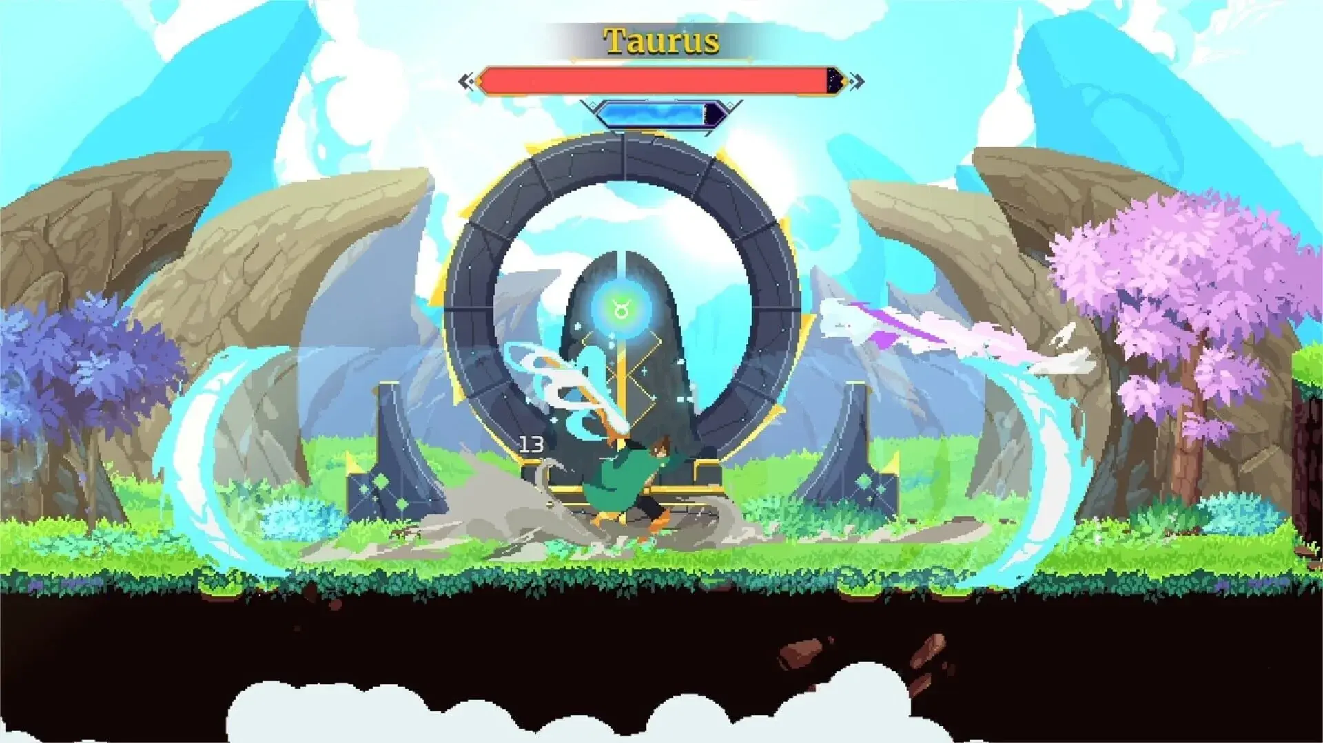 Astral Ascent - główny screenshot z gry
