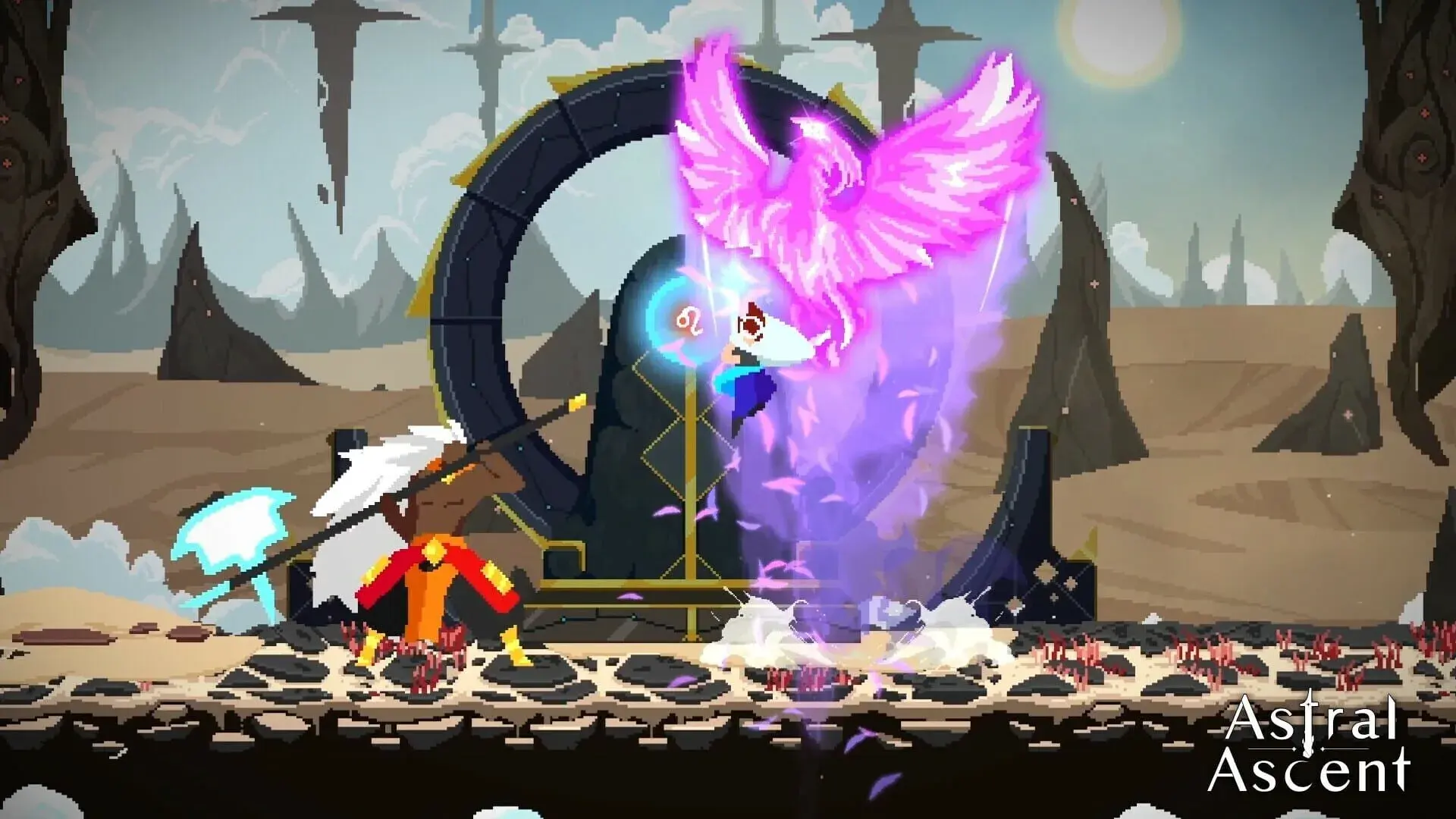 Astral Ascent: Yamat - The Breach Traveler - gameplay screenshot