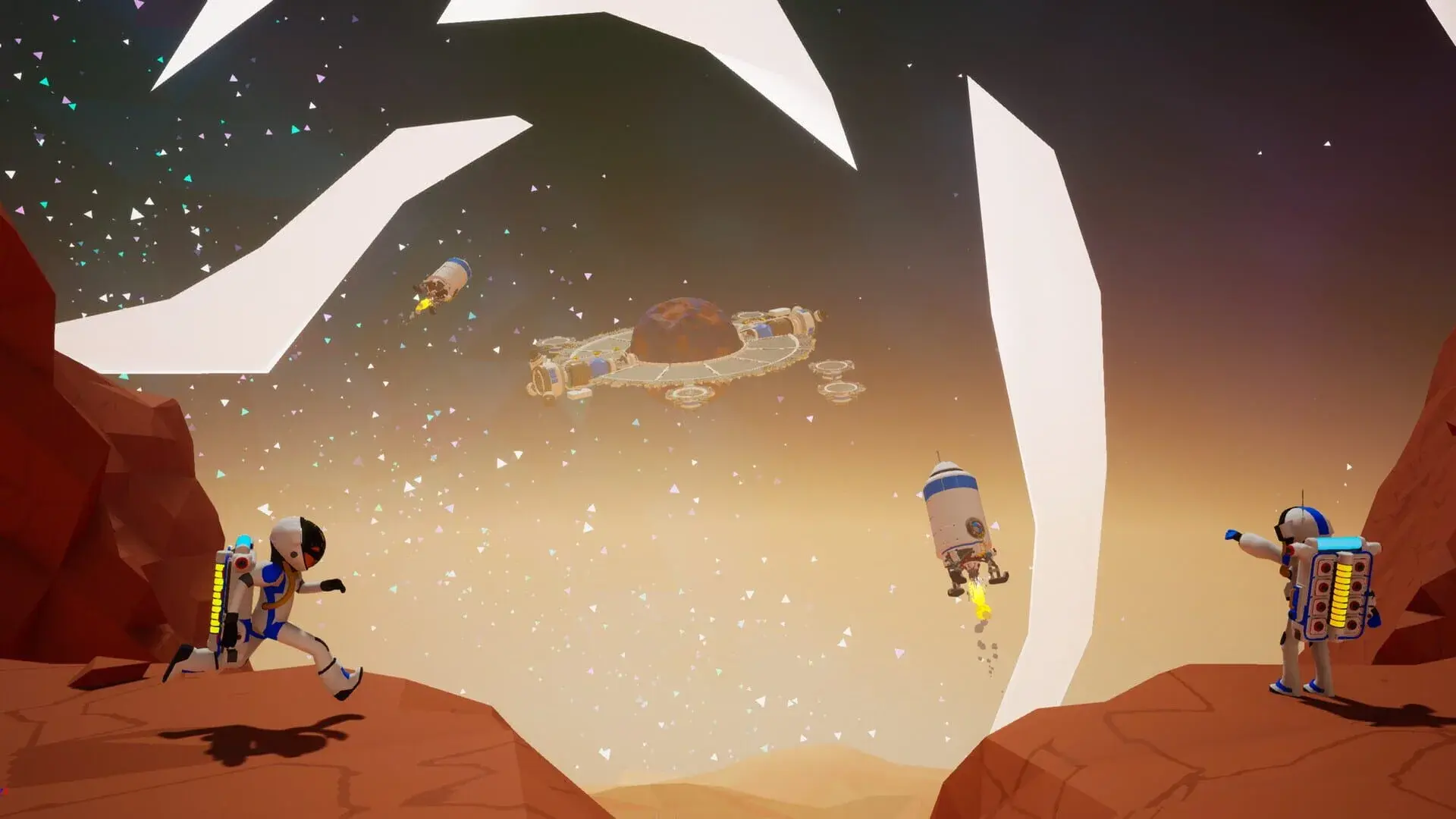 Astroneer: Megatech - akcja w grze