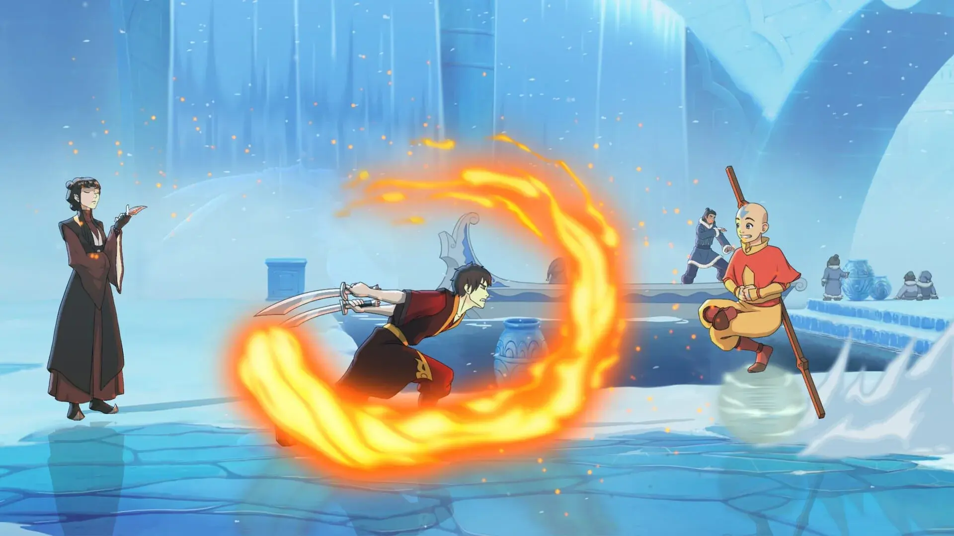 Avatar Legends: The Fighting Game - świat gry, lokacja