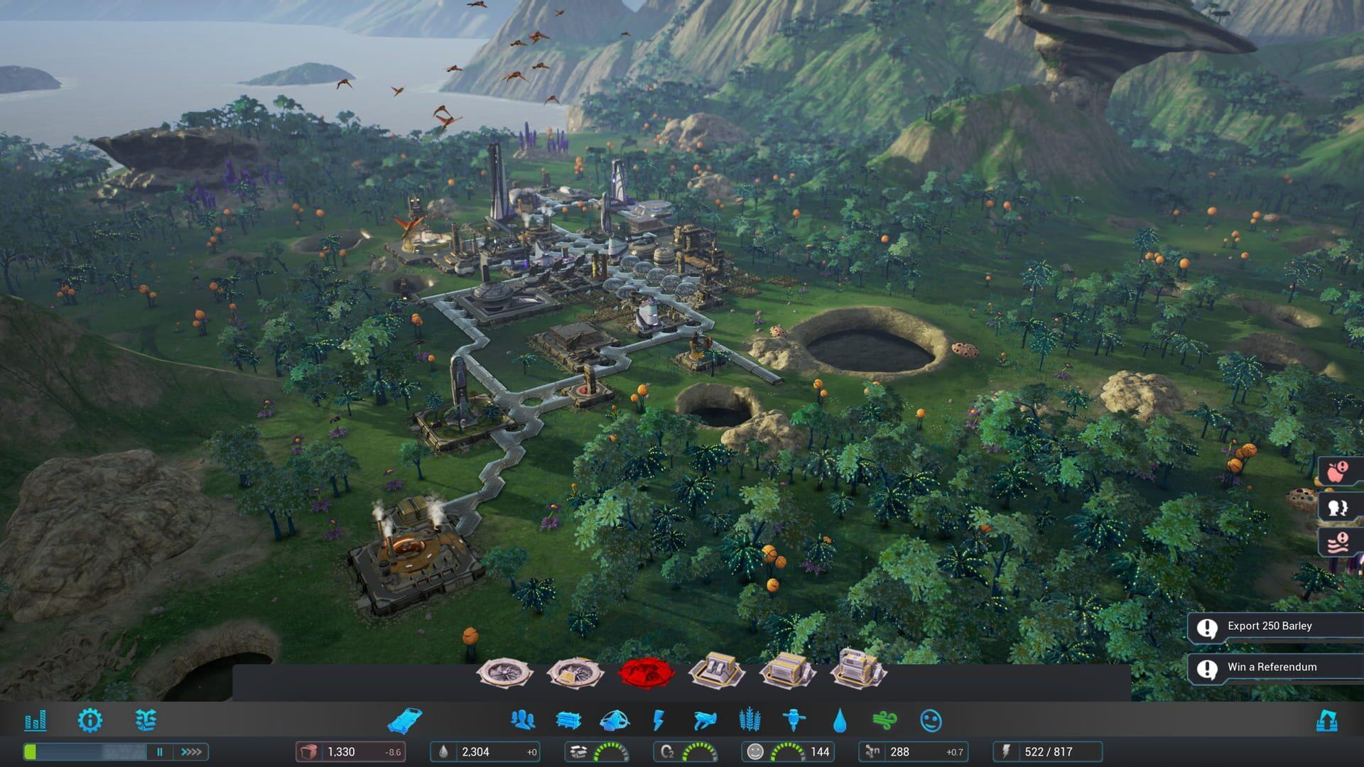 Aven Colony - główny screenshot z gry