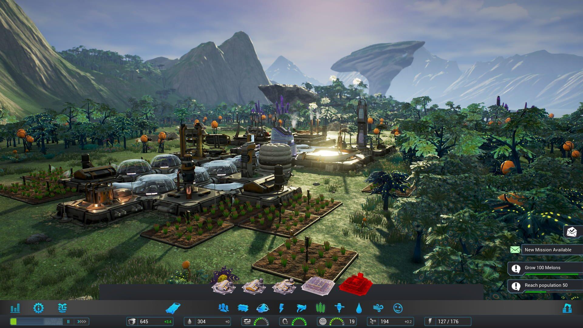 Aven Colony - akcja w grze