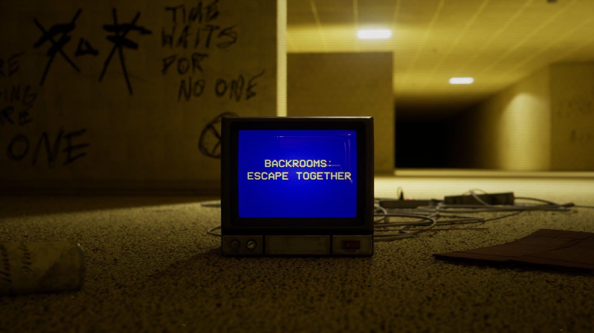 Backrooms: Escape Together - akcja w grze
