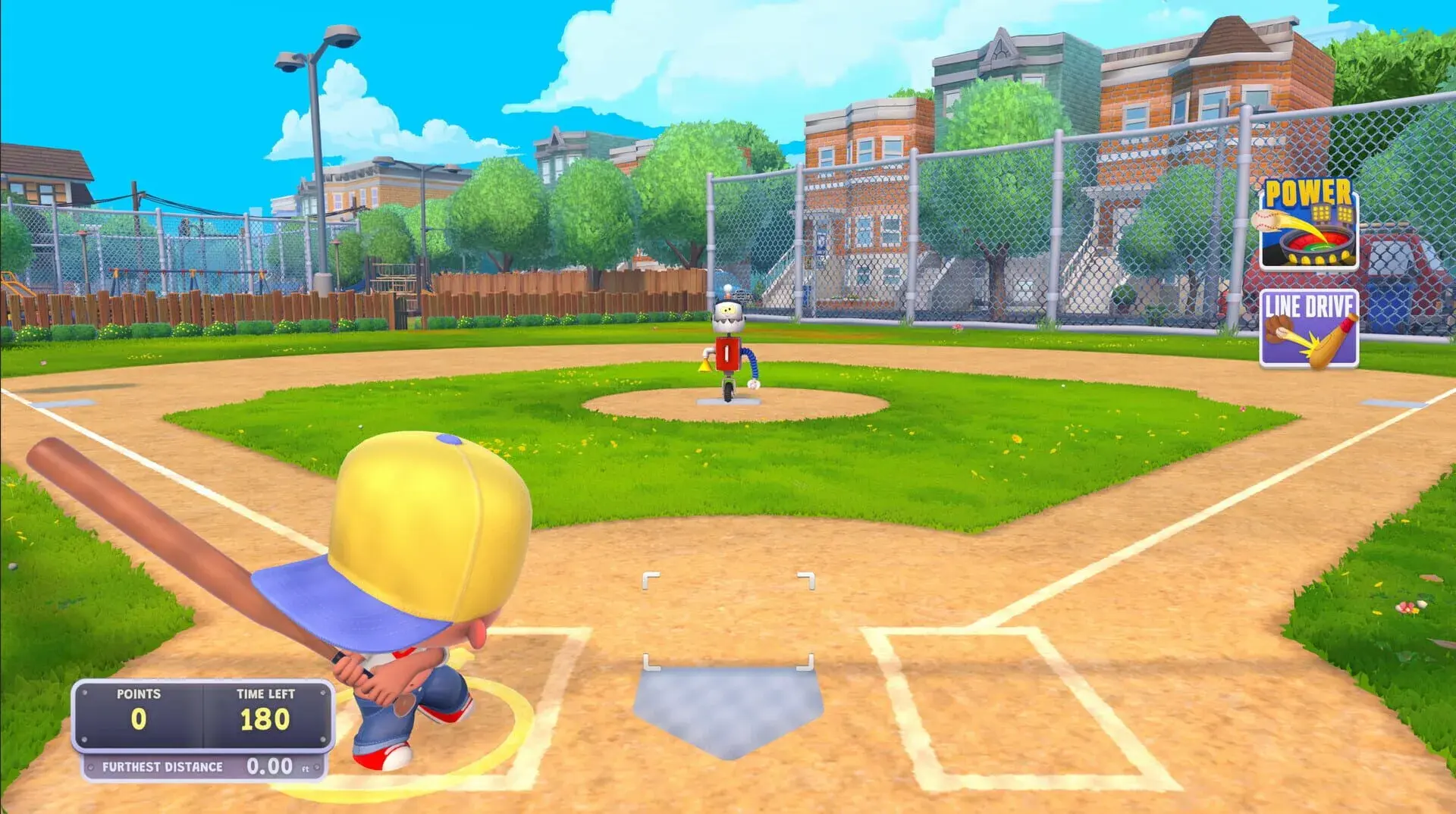 Backyard Baseball - akcja w grze