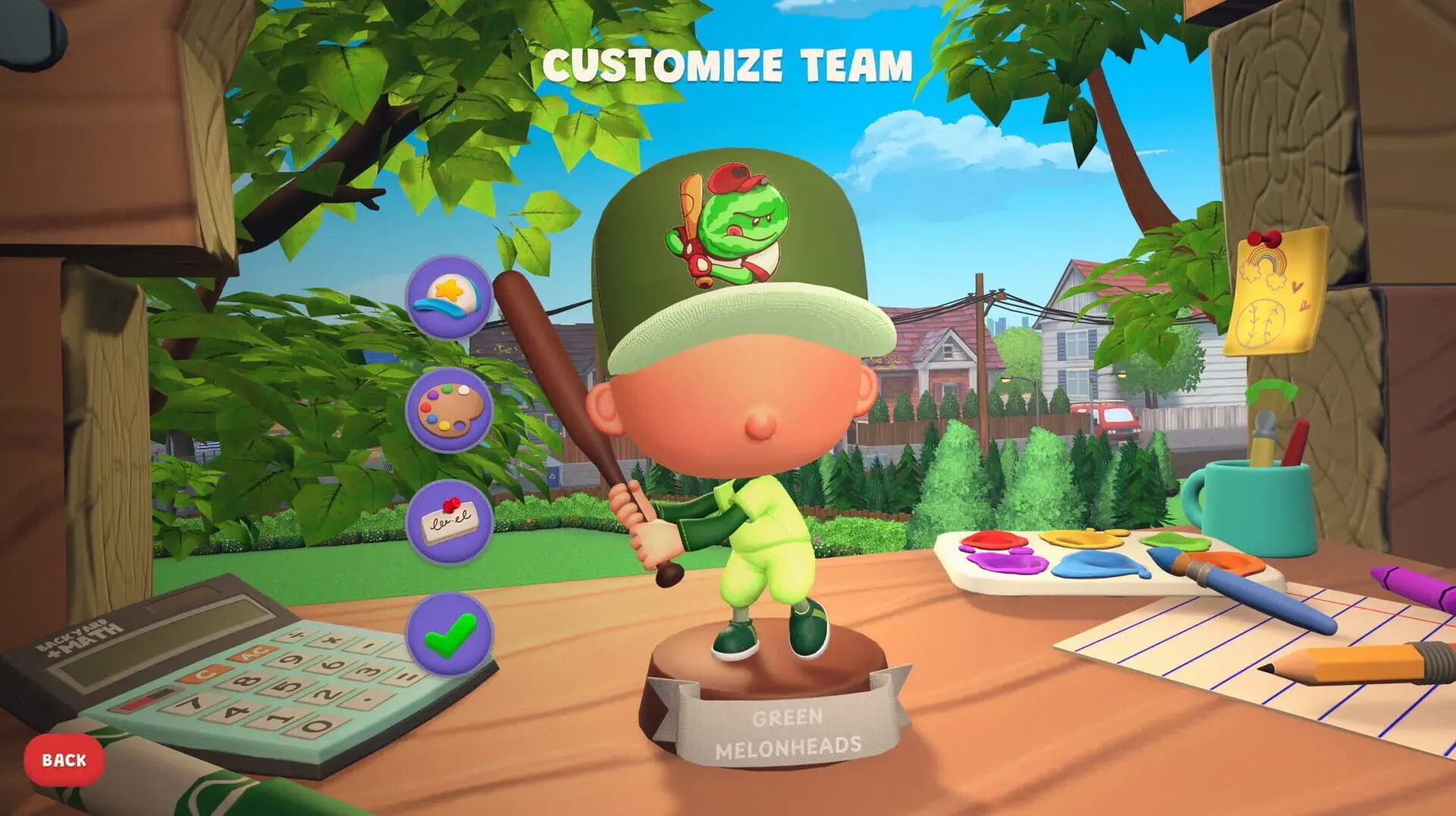 Backyard Baseball - screenshot wysokiej jakości