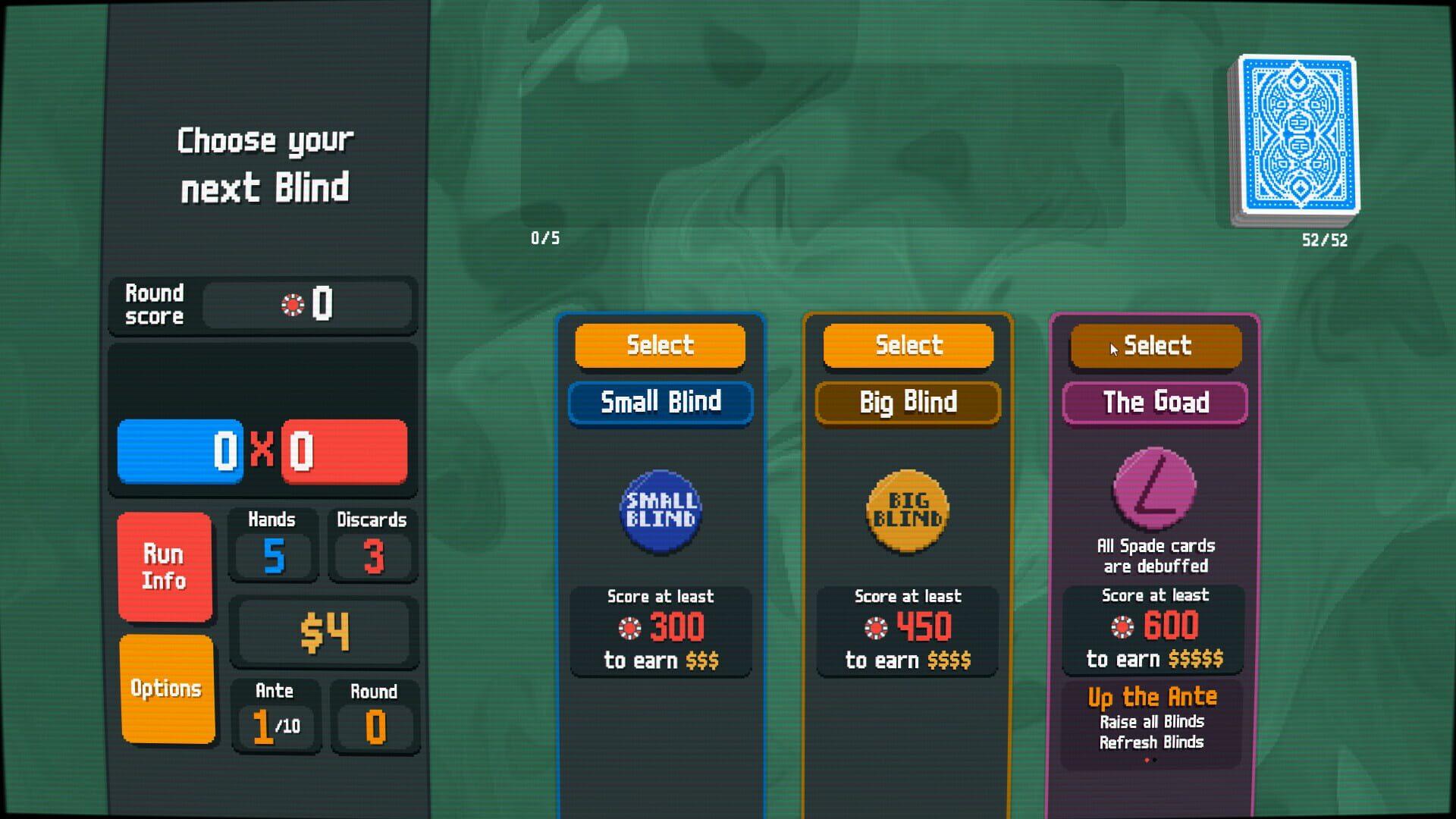 Balatro - gameplay screenshot