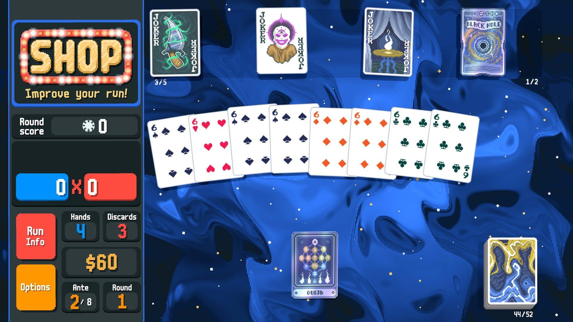 Balatro (Switch) - gameplay screenshot