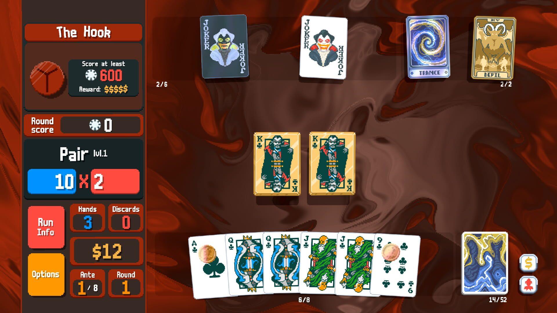 Balatro (Xbox Series & PC) - świat gry, lokacja