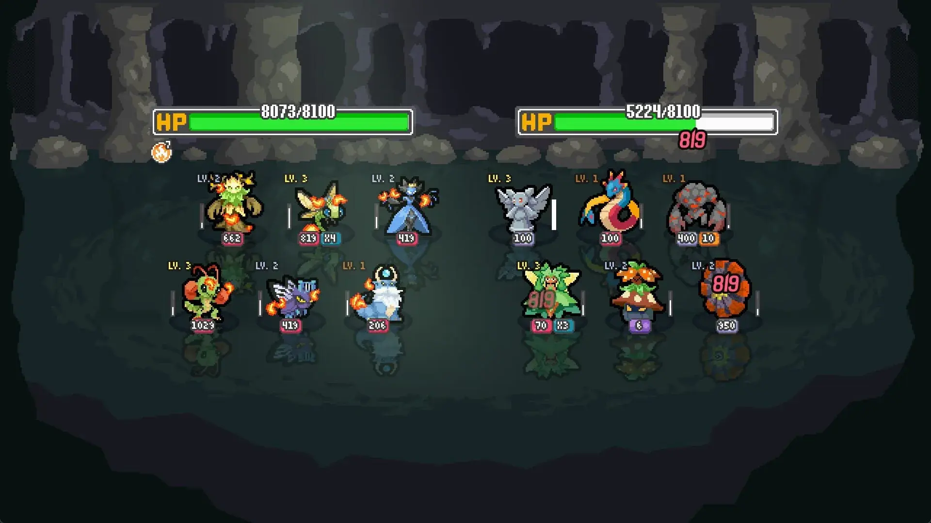 Batomon Showdown - gameplay screenshot