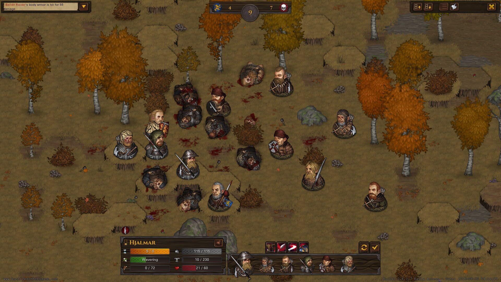 Battle Brothers - gameplay screenshot