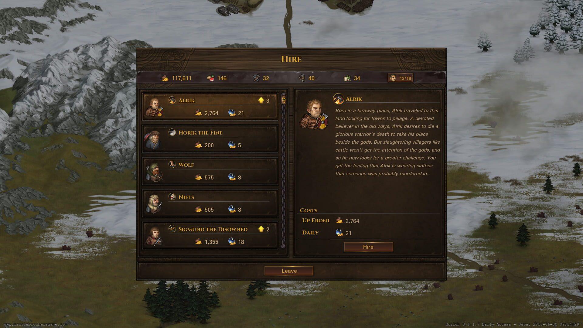Battle Brothers - świat gry, lokacja