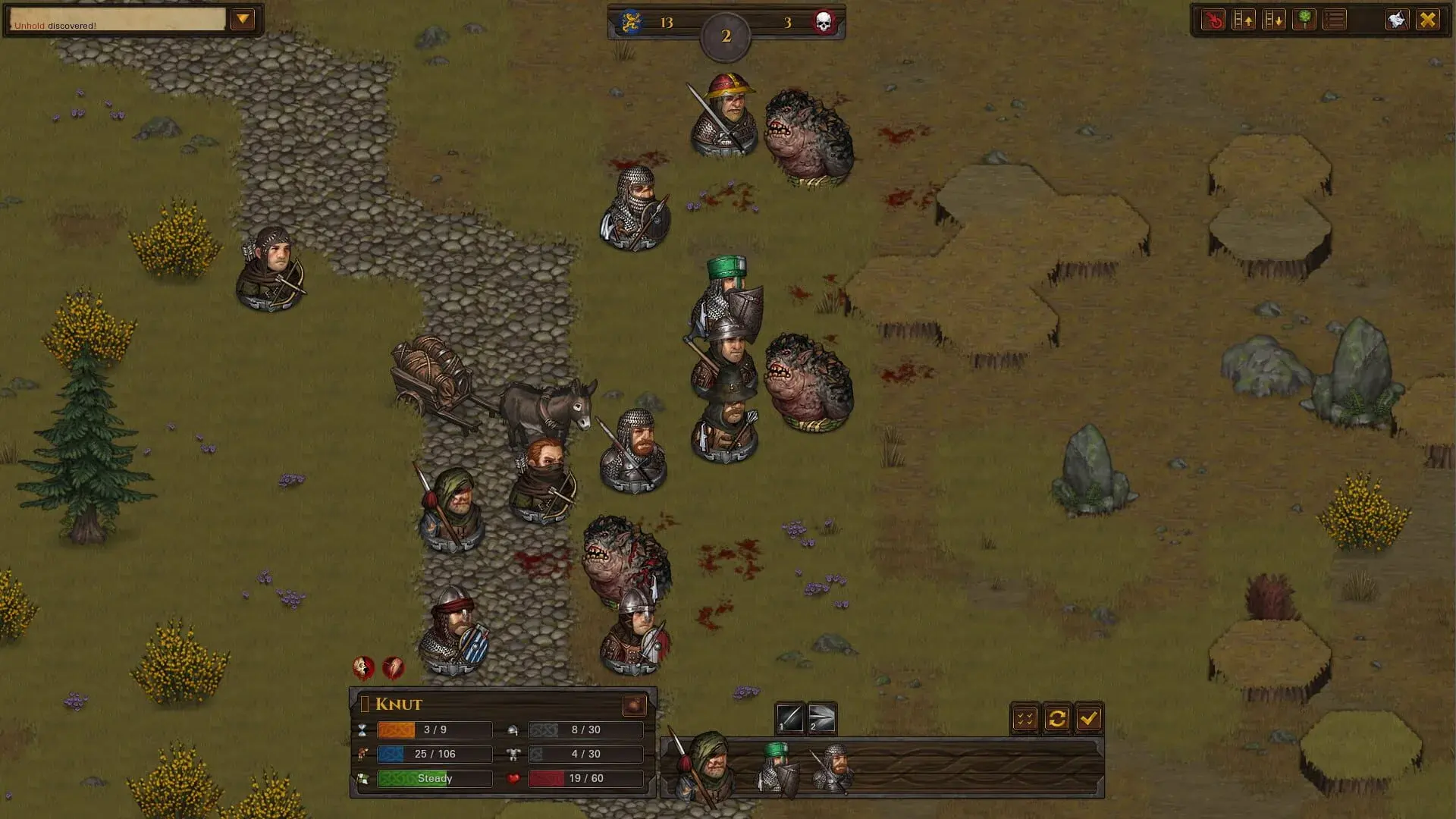 Battle Brothers: Beasts & Exploration - główny screenshot z gry