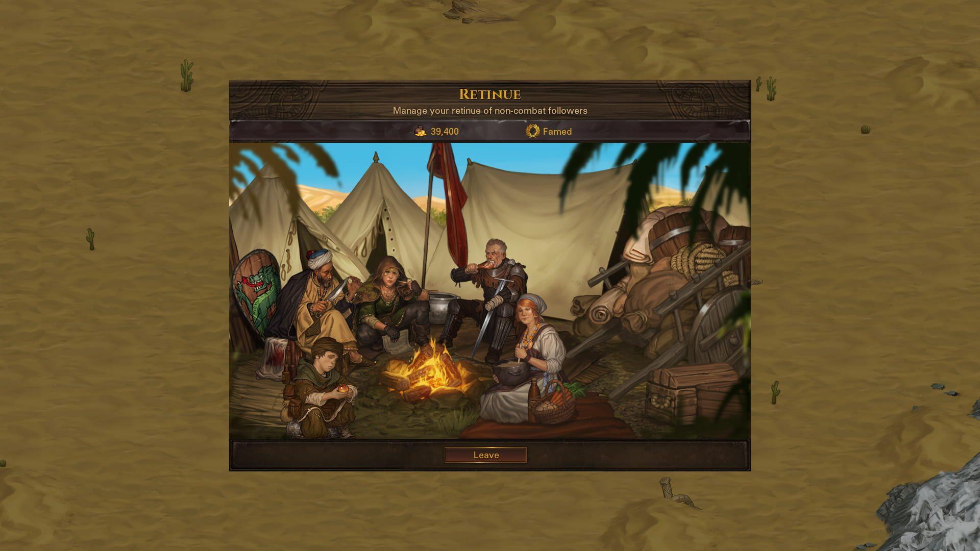 Battle Brothers: Blazing Deserts - świat gry, lokacja