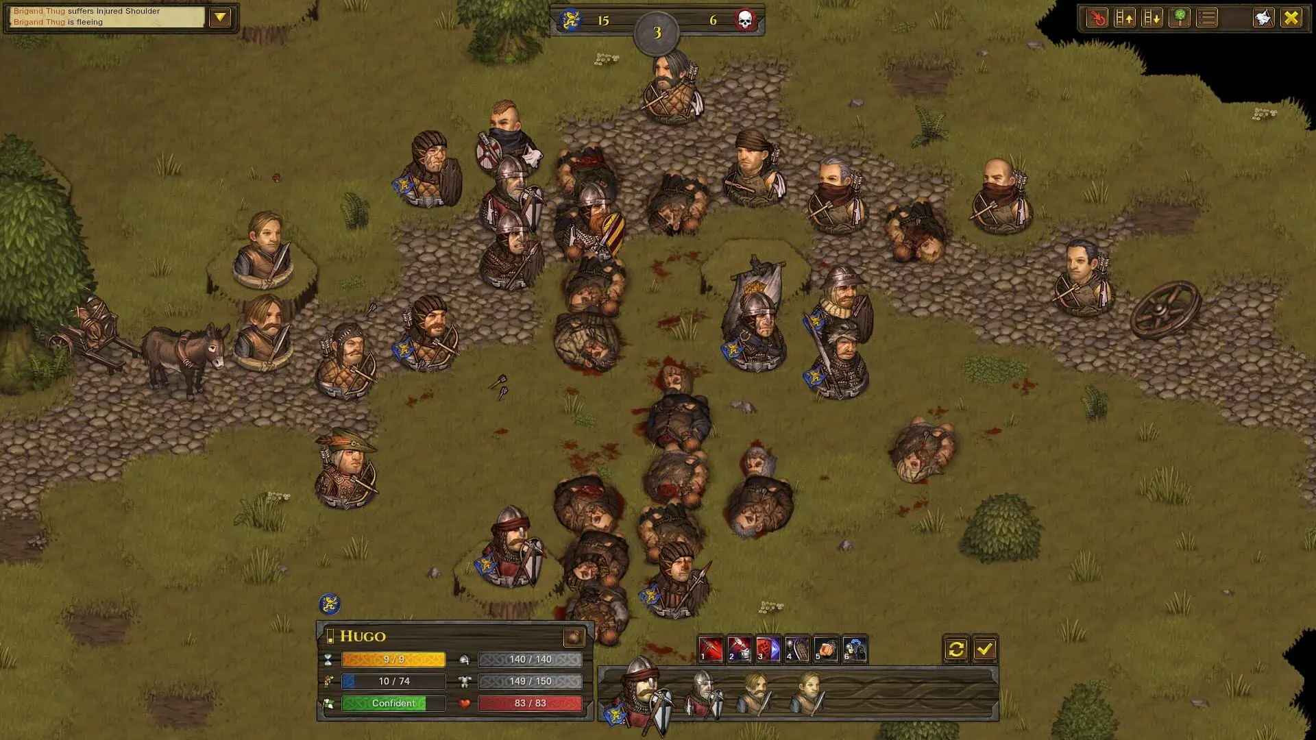 Battle Brothers (PS5) - gameplay screenshot