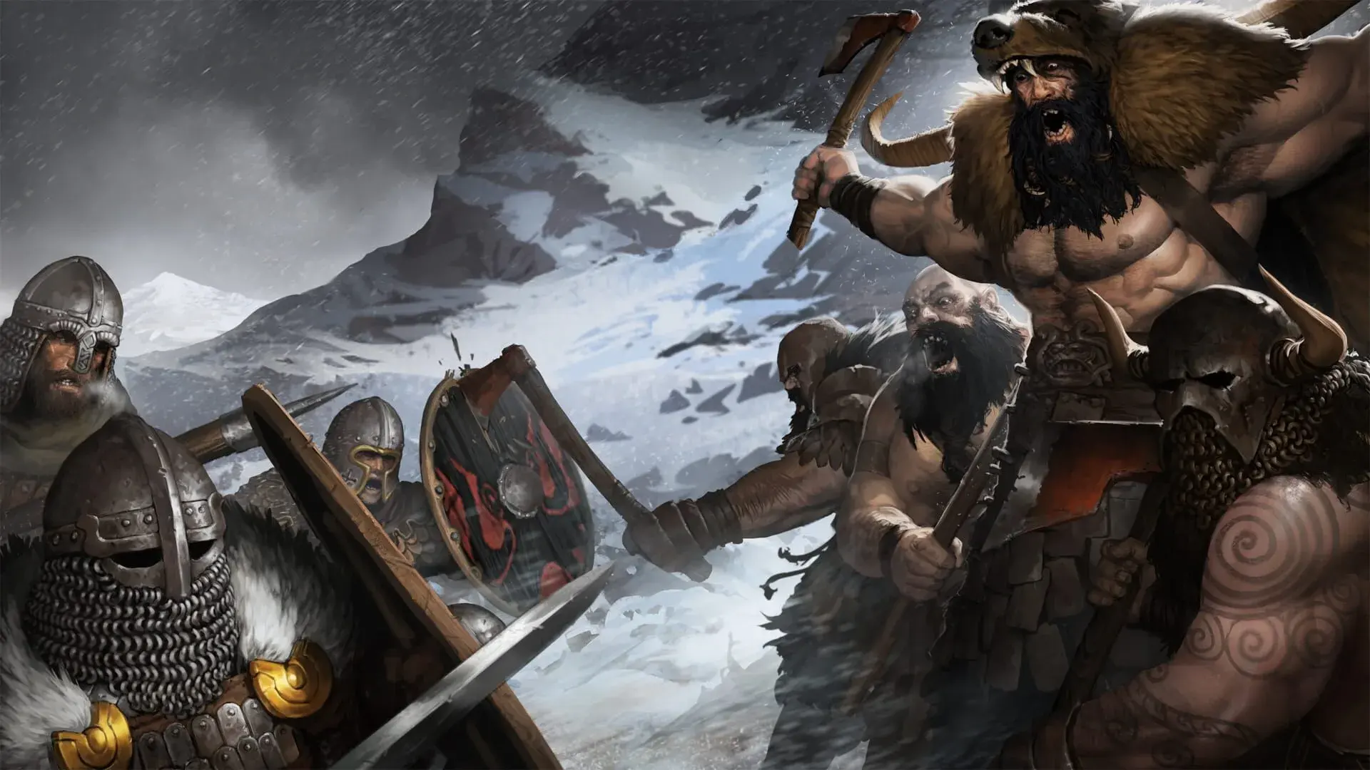 Battle Brothers: Warriors of the North - główny screenshot z gry