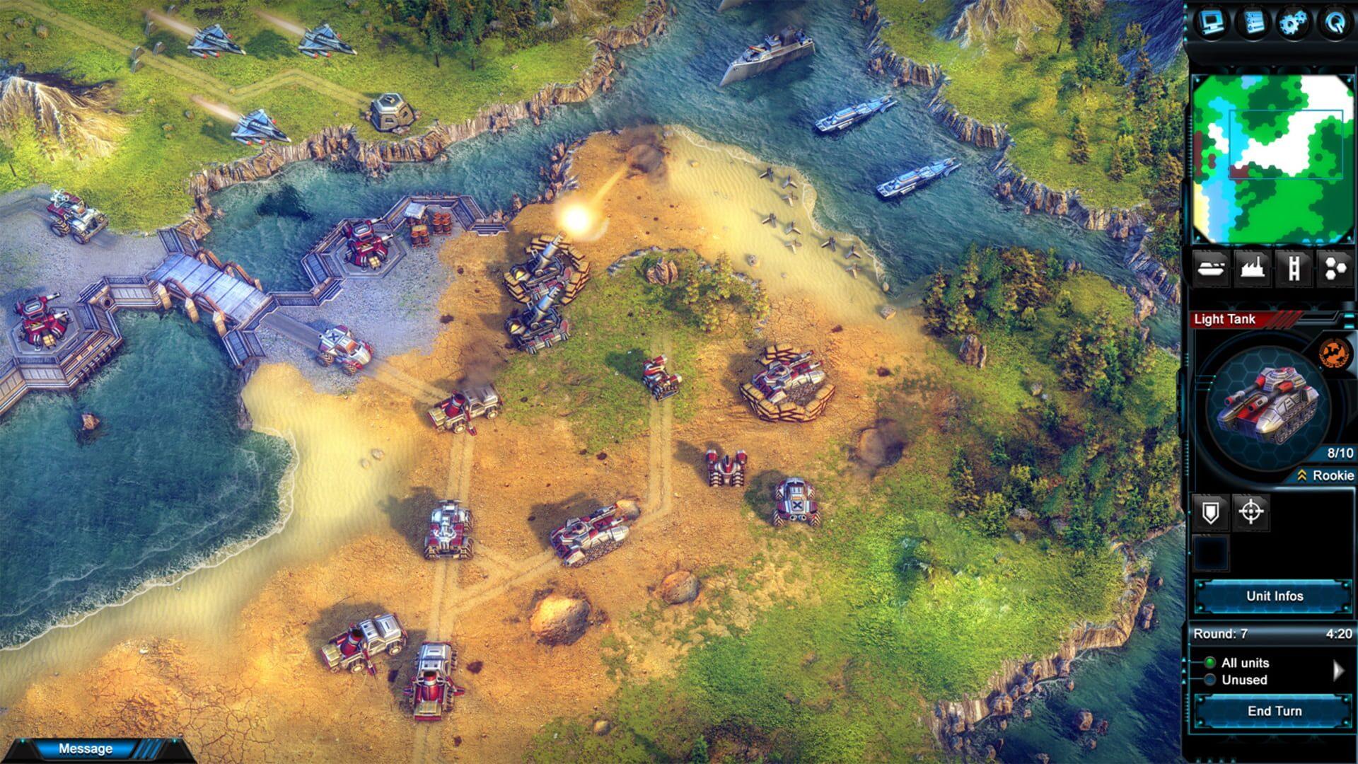 Battle Worlds: Kronos - główny screenshot z gry