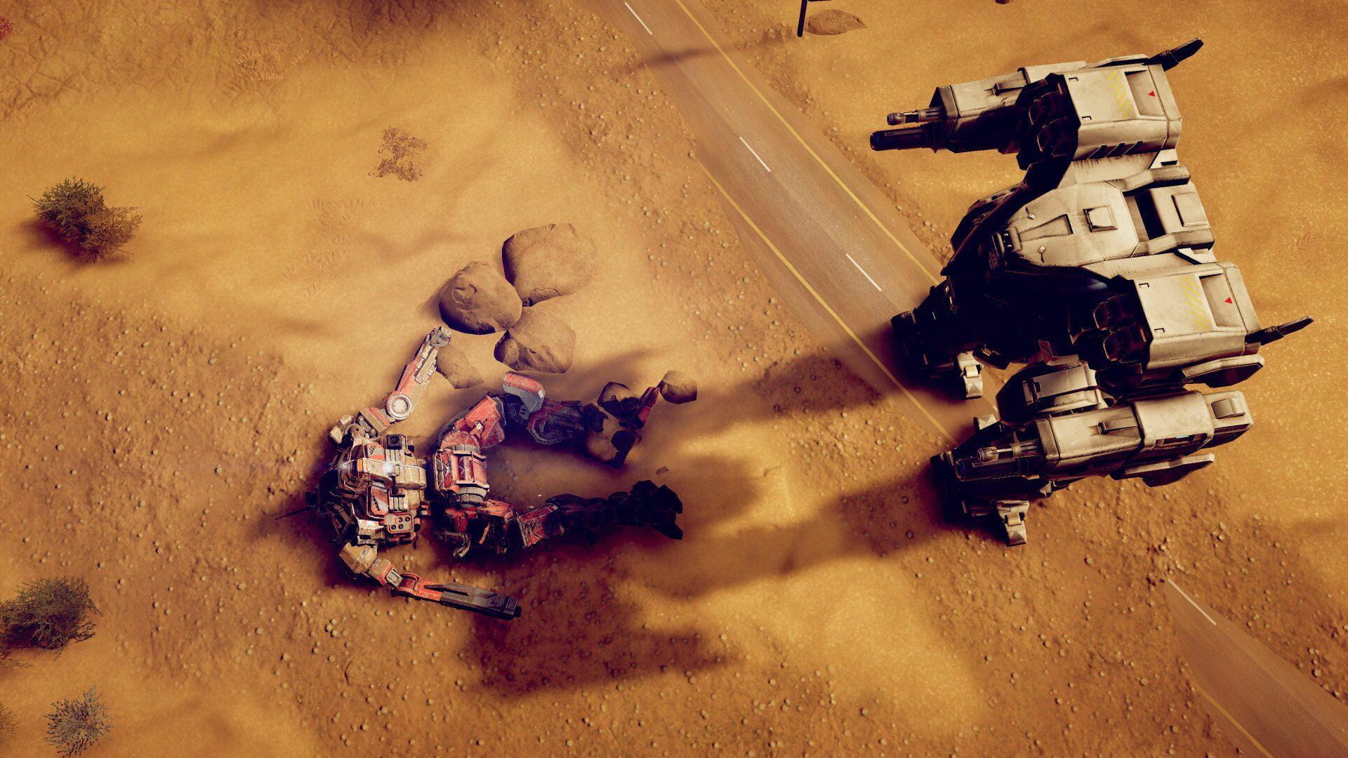 BattleTech: Heavy Metal - główny screenshot z gry