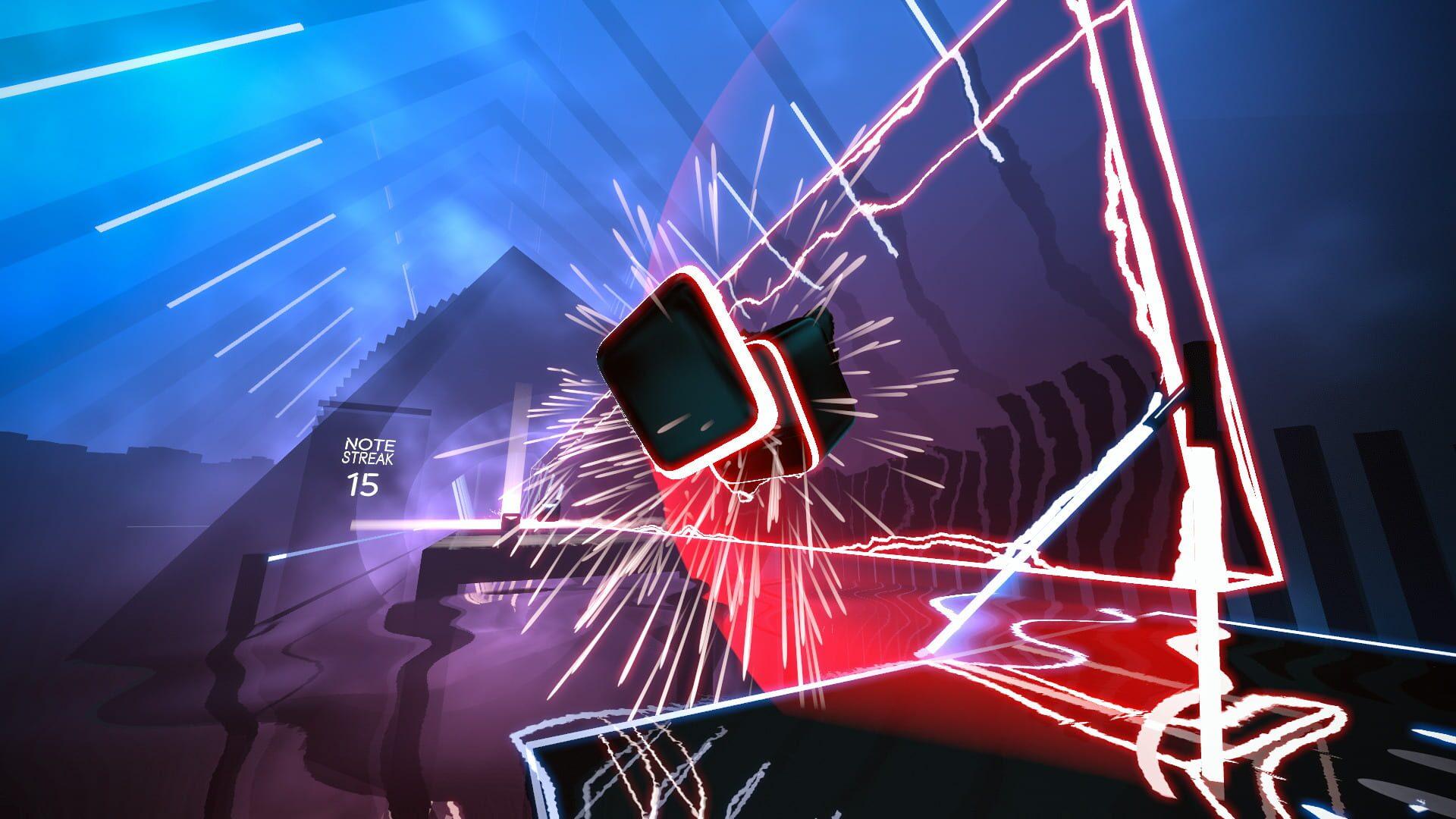 Beat Saber - główny screenshot z gry