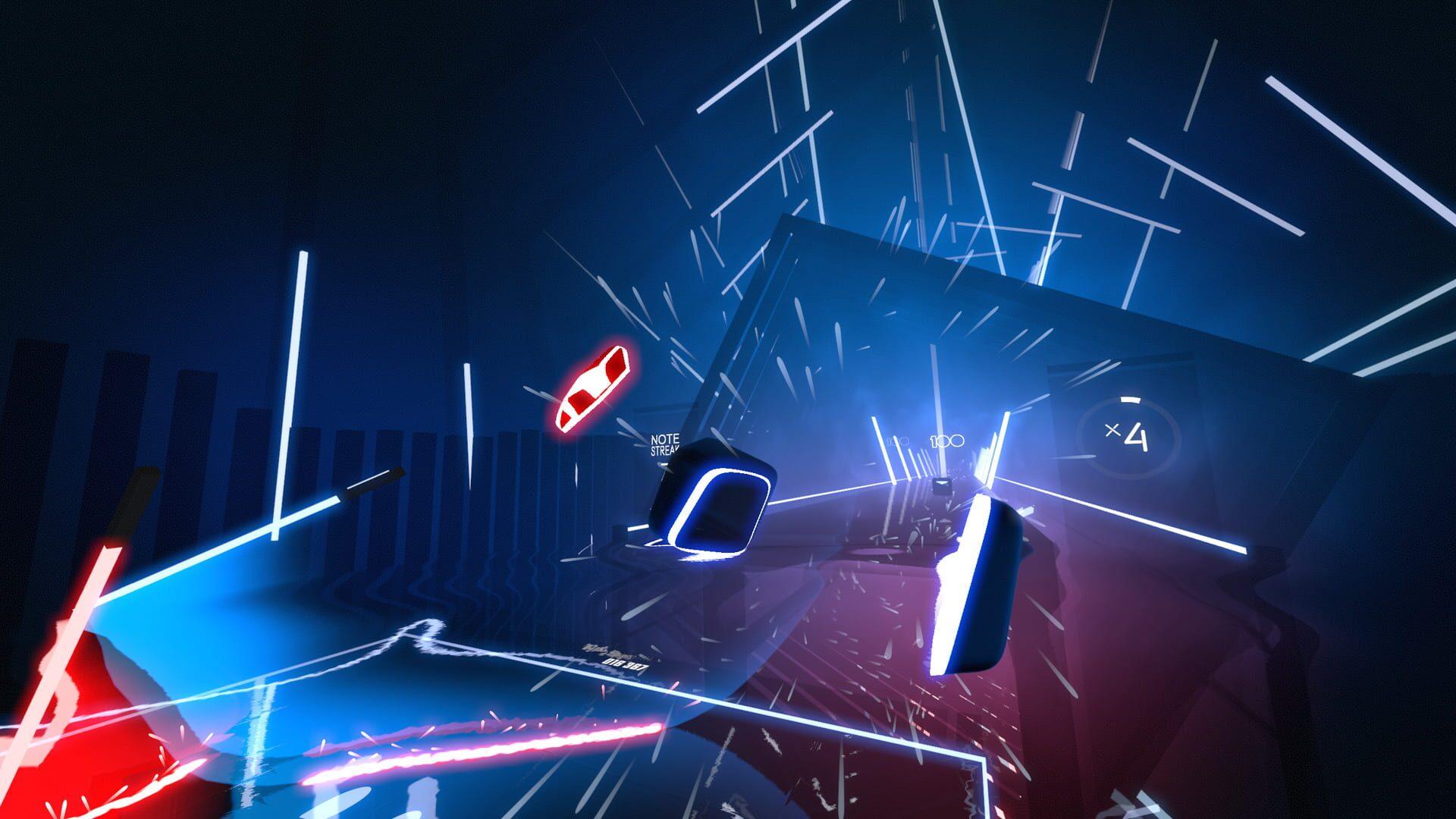Beat Saber - akcja w grze