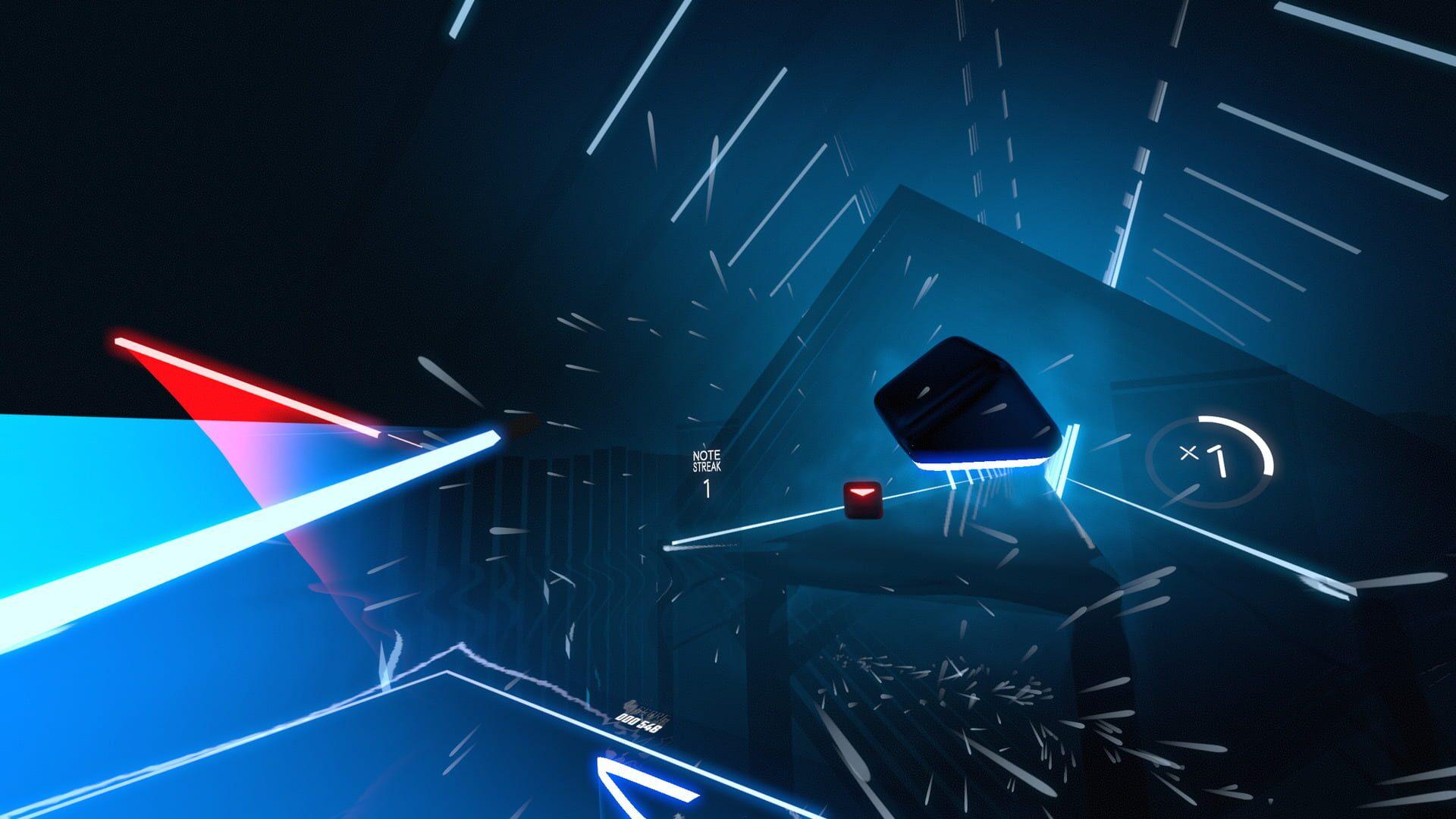 Beat Saber - obrazek z gry