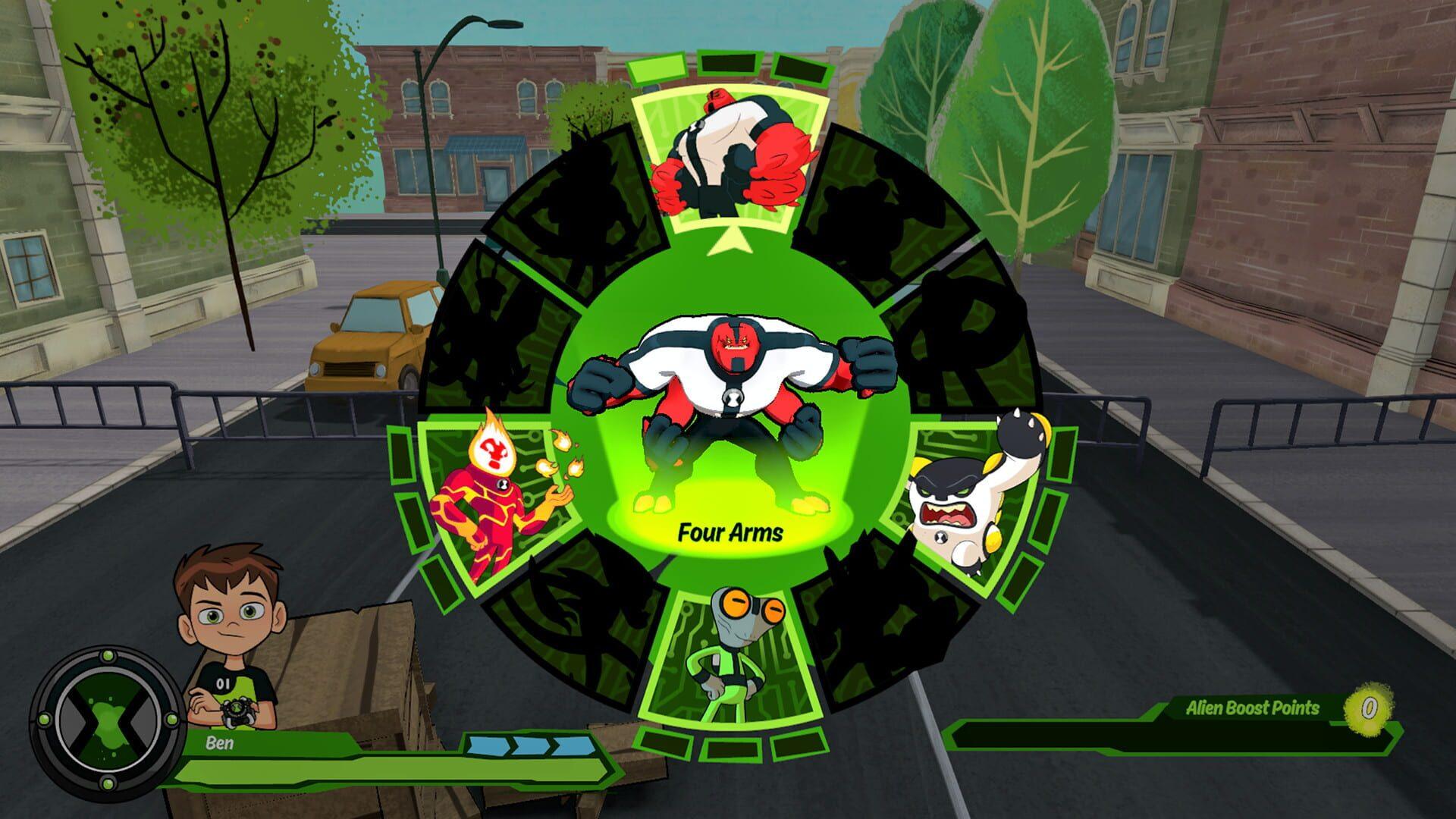 Ben 10 - akcja w grze