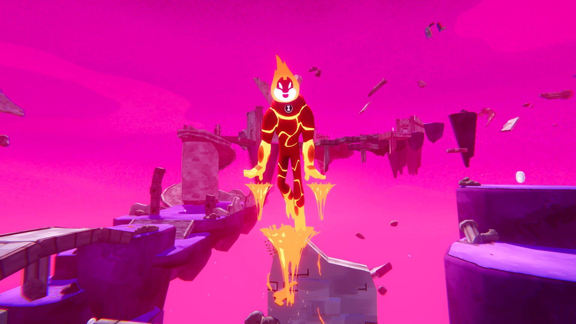 Ben 10: Power Trip - świat gry, lokacja
