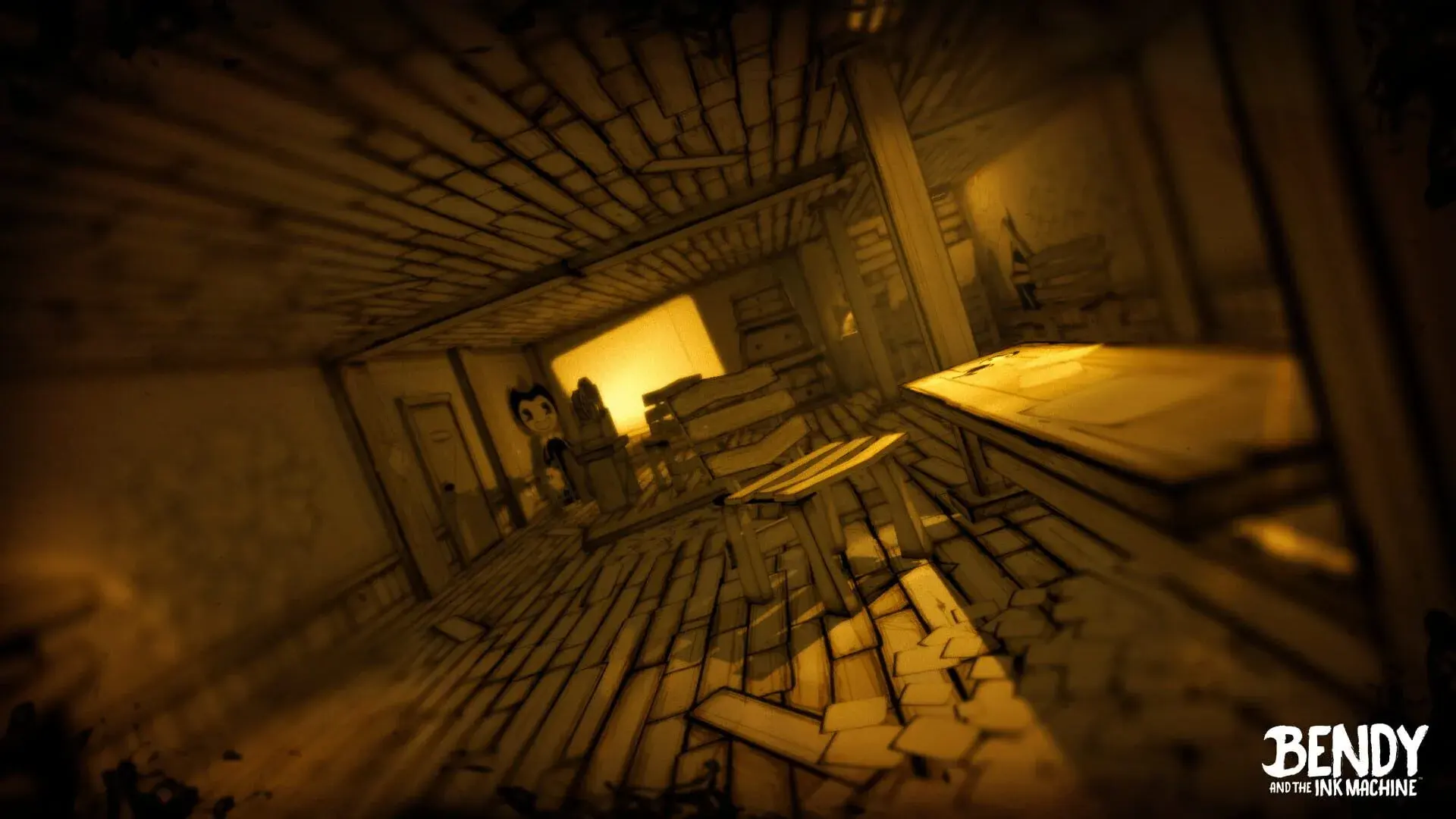 Bendy and the Ink Machine - akcja w grze