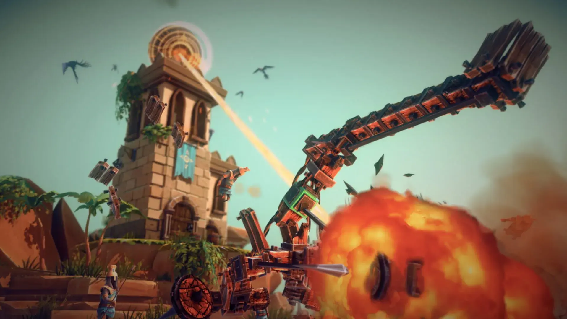 Besiege - akcja w grze