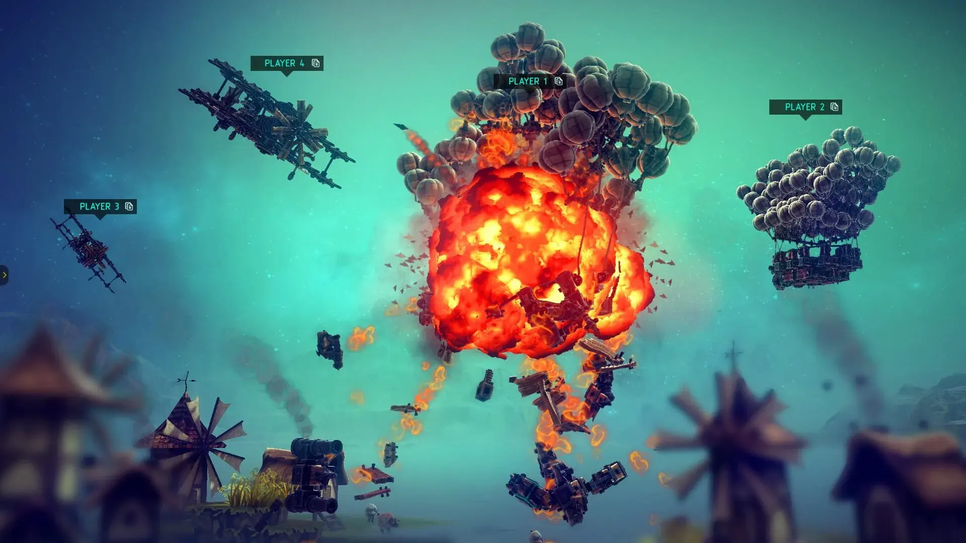 Besiege (PS5) - akcja w grze