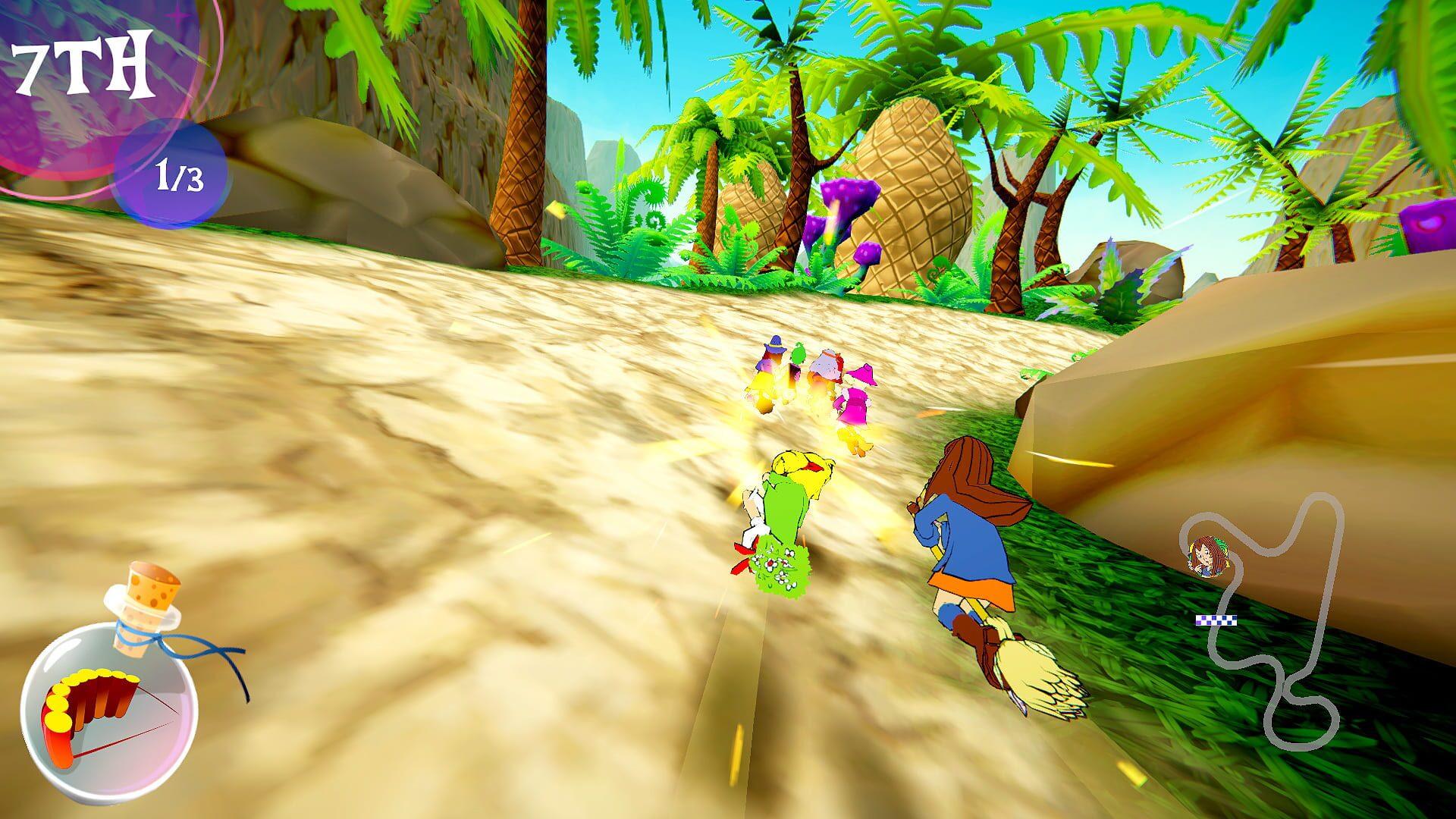 Bibi Blocksberg: Big Broom Race 3 - gameplay screenshot