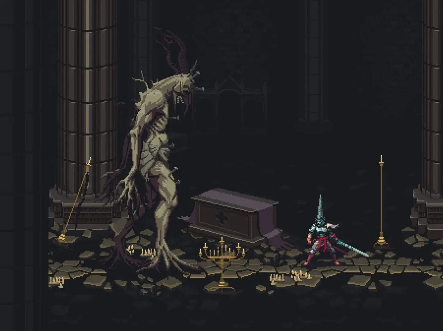 Blasphemous (PS5) - świat gry, lokacja