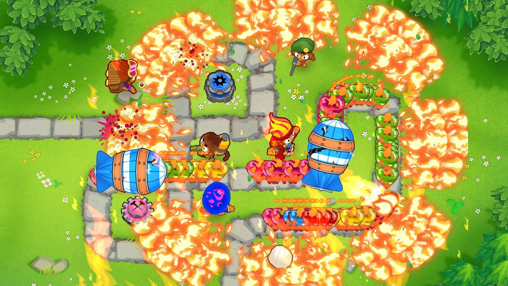 Bloons TD 6 - główny screenshot z gry