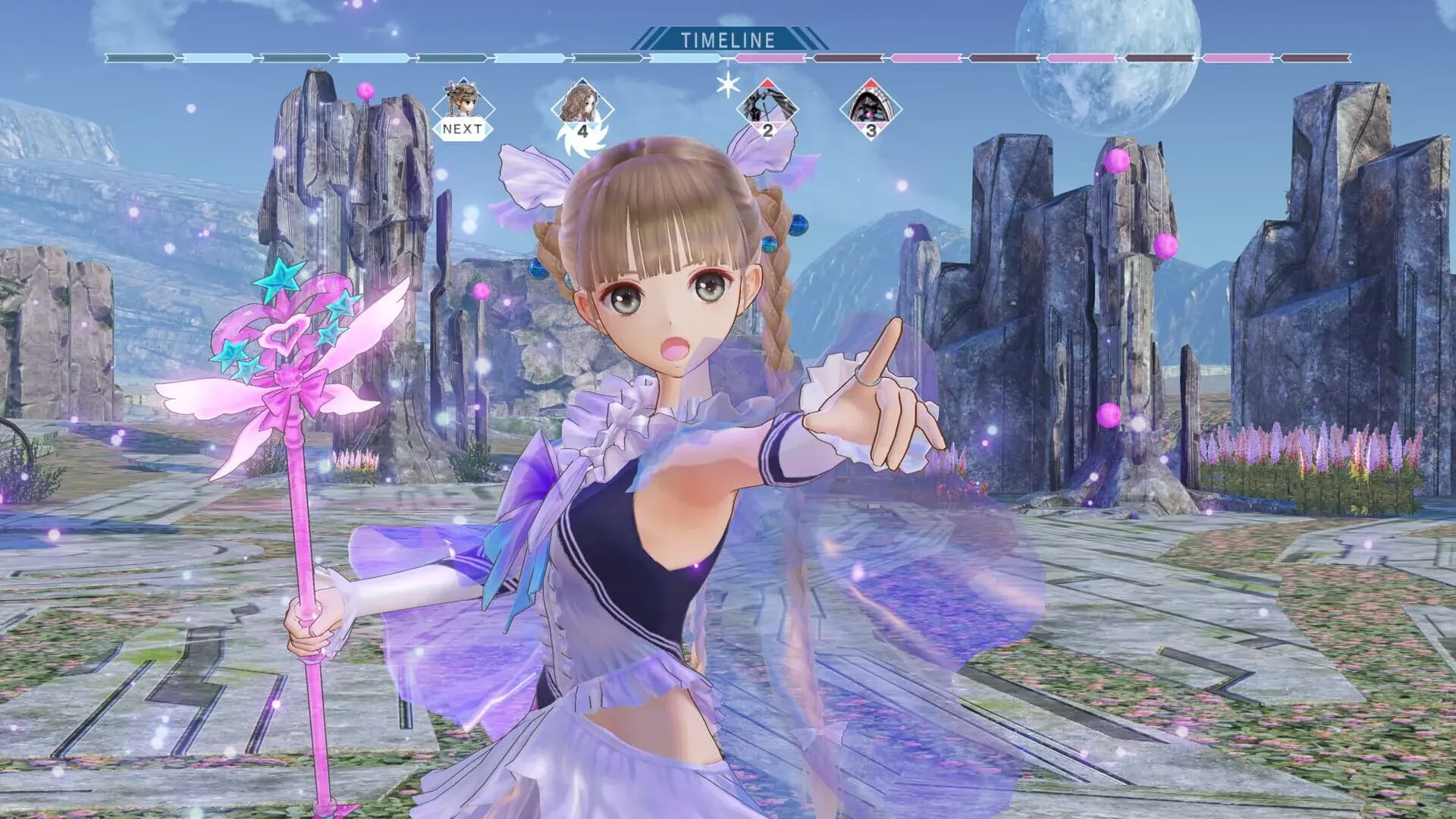 Blue Reflection Quartet - akcja w grze