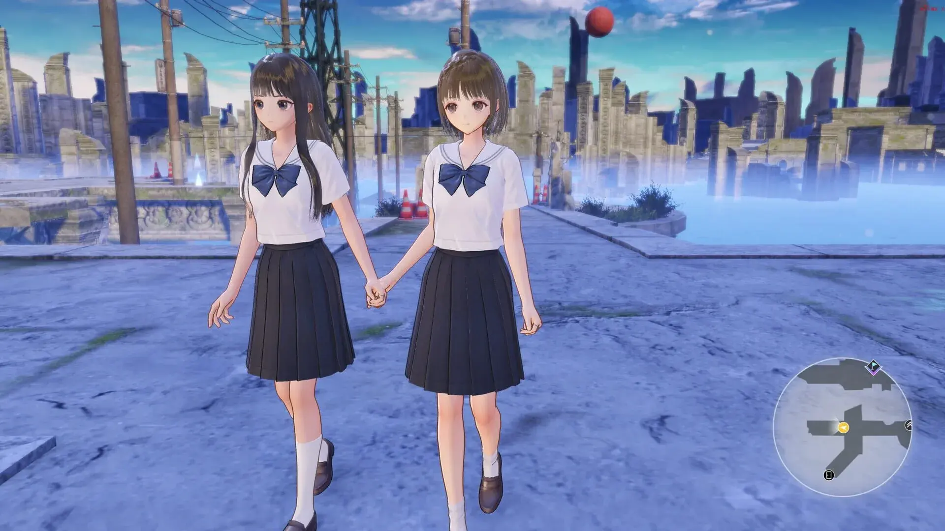 Blue Reflection Quartet - screenshot wysokiej jakości
