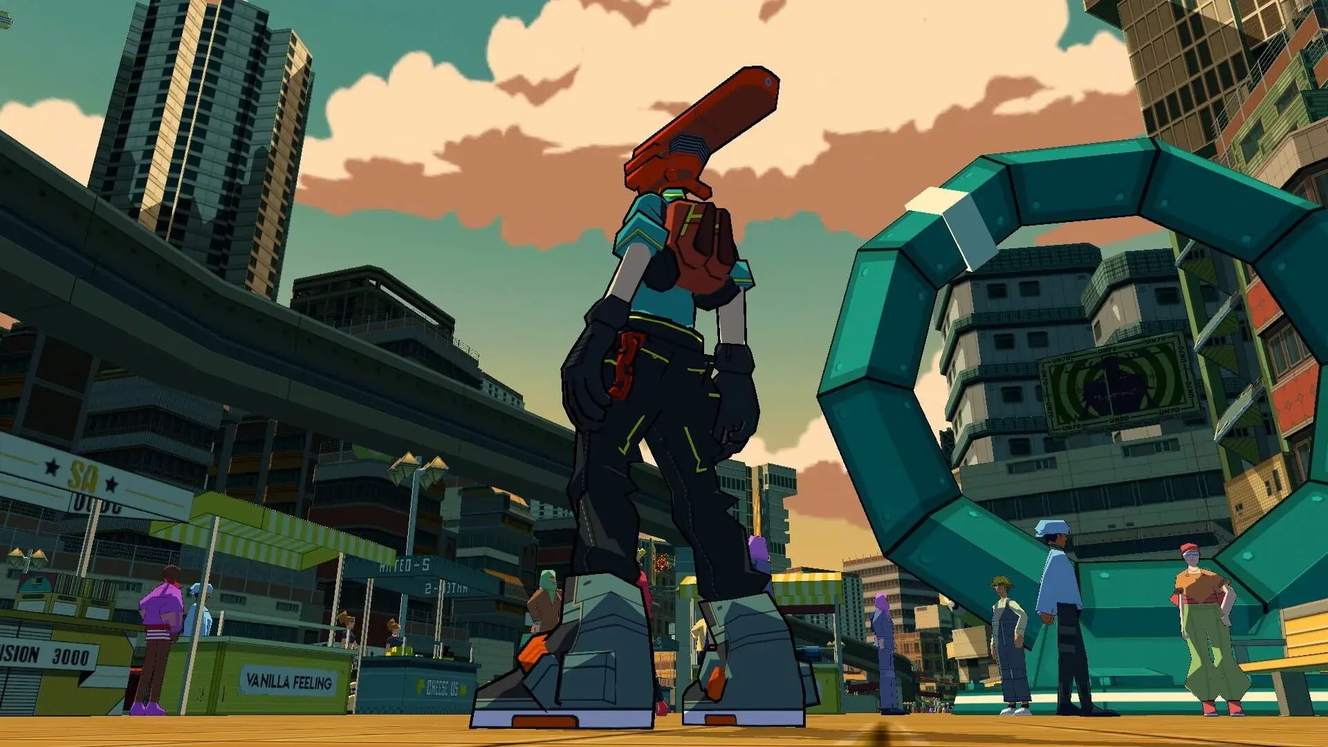 Bomb Rush Cyberfunk - screenshot wysokiej jakości