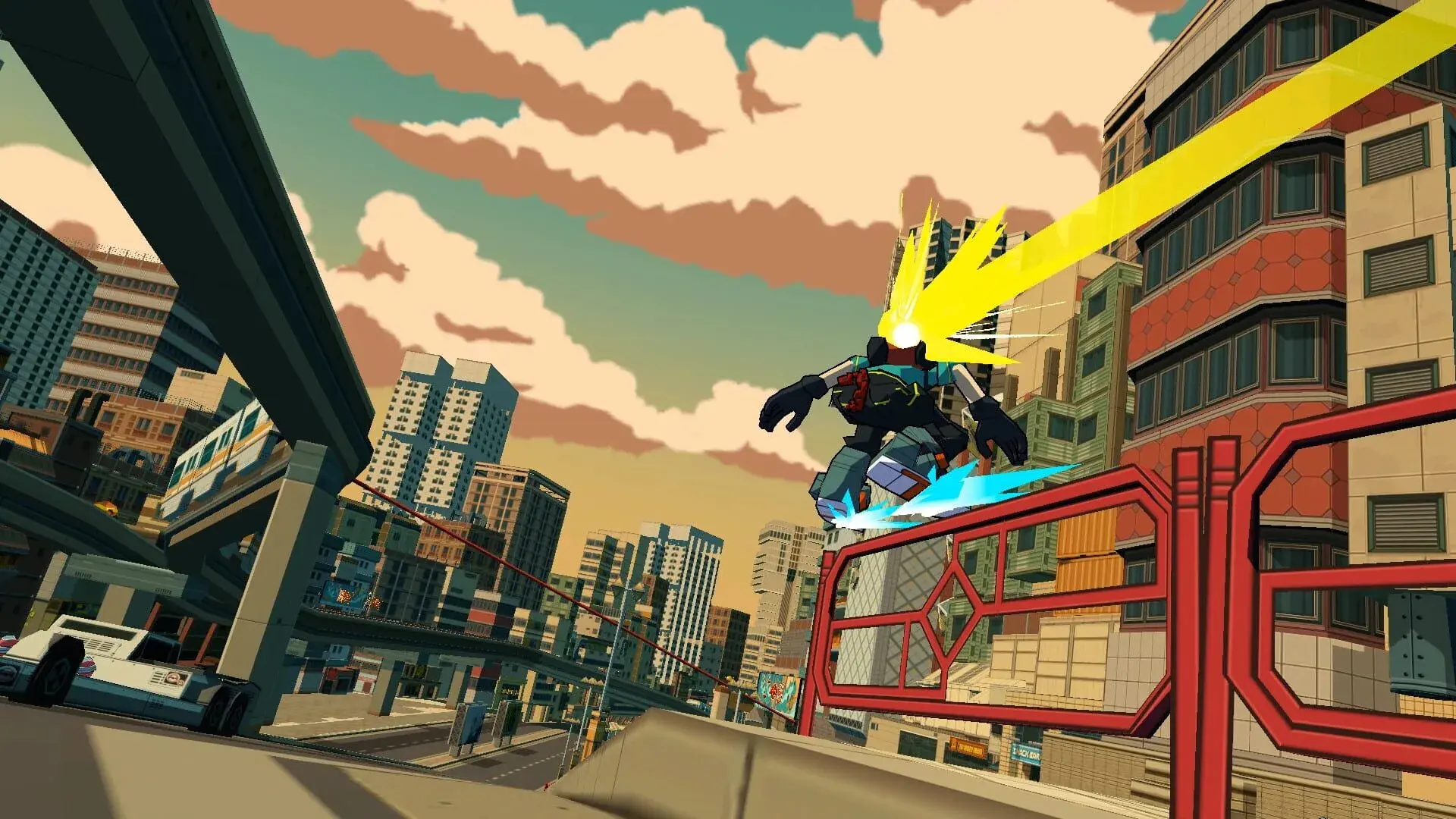 Bomb Rush Cyberfunk (Xbox Series & PC) - screenshot wysokiej jakości